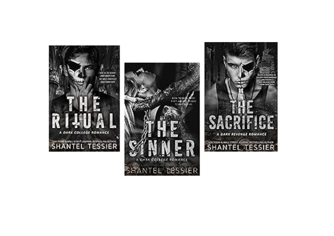 💖The Ritual, The Sinner, The Sacrifice By Shantel Tessier Series (Paperback) 💖