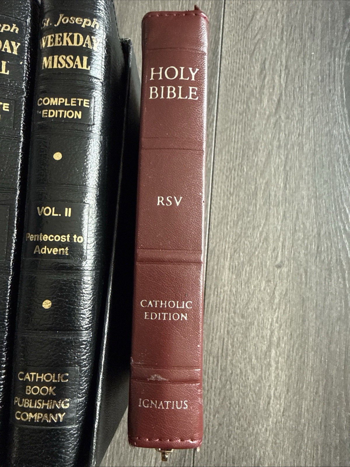 St. Joseph Missals: Complete Gift Box 3-Volume Set Sunday & Weekday Missal