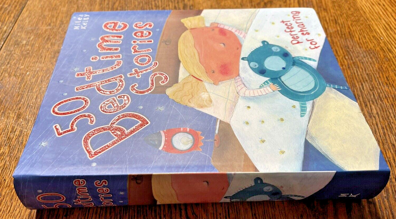 50 Bedtime Stories by Miles Kelly Paperback Book 512 Pages Like New Condition