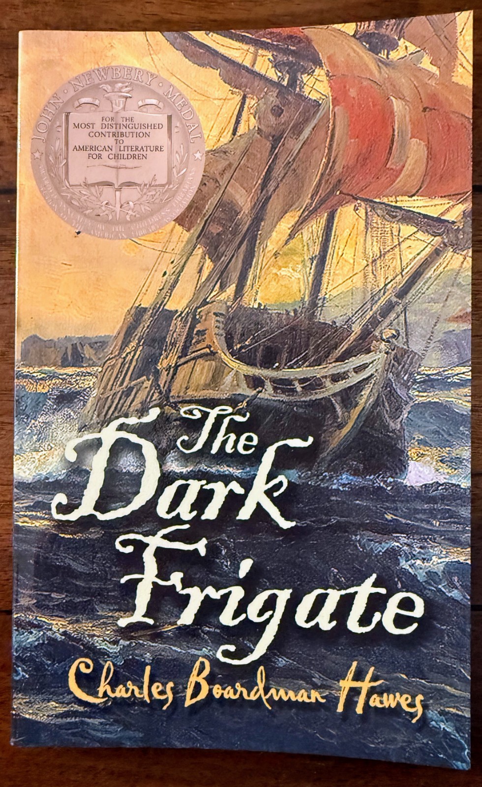 Dark Frigate by Charles Boardman Hawes Children’s Chapter Books Grade 6-12