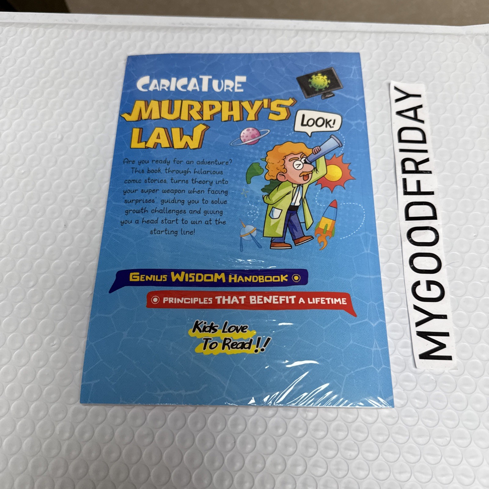 The Scarily Accurate Murphy’s Law by Doris Walton Paperback, FACTORY SEALED