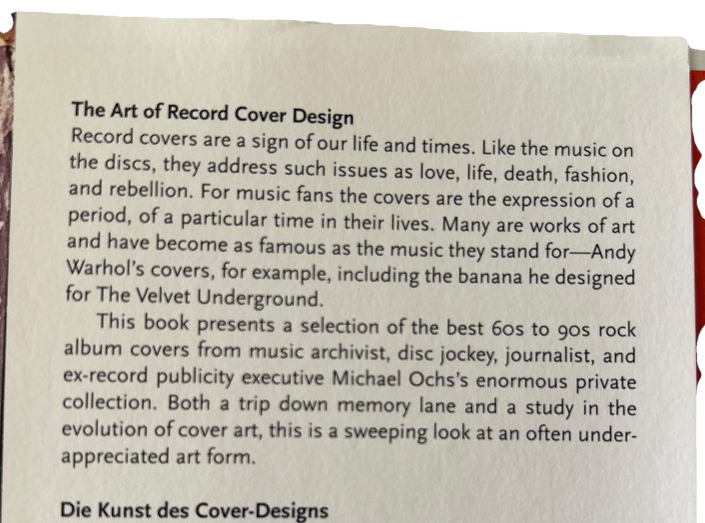 Book 1000 Record Covers by Michael Ochs Hardcover, Pictures 576 Pages