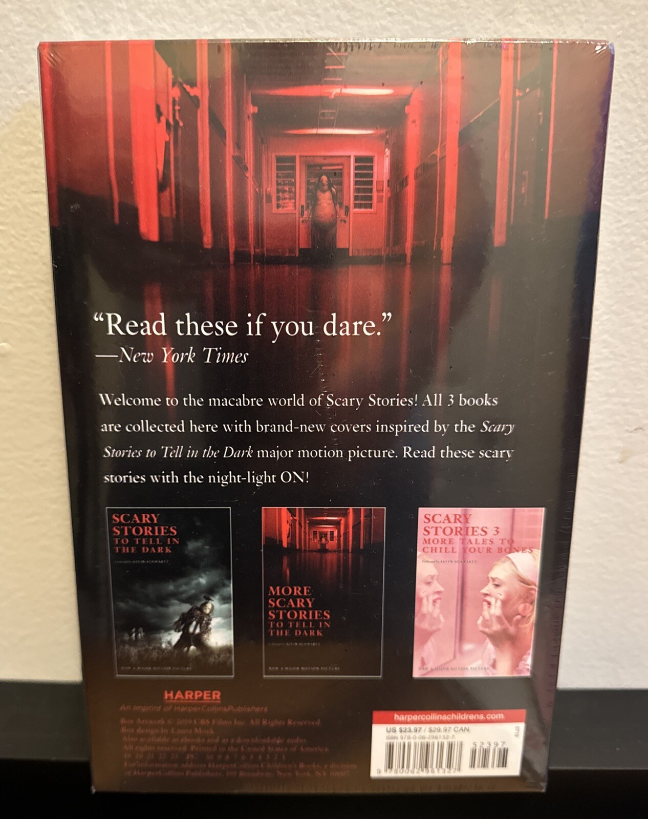 Scary Stories to Tell in the Dark Book Set 1 – 3 By Alvin Schwartz New – Sealed