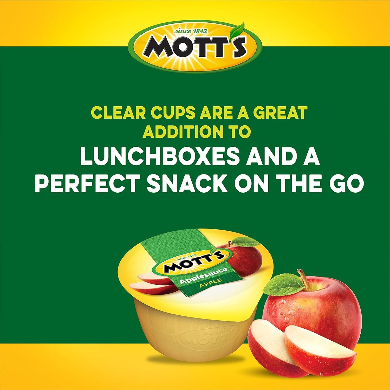 Portable Apple Sauce Cups, 4 oz x 72
