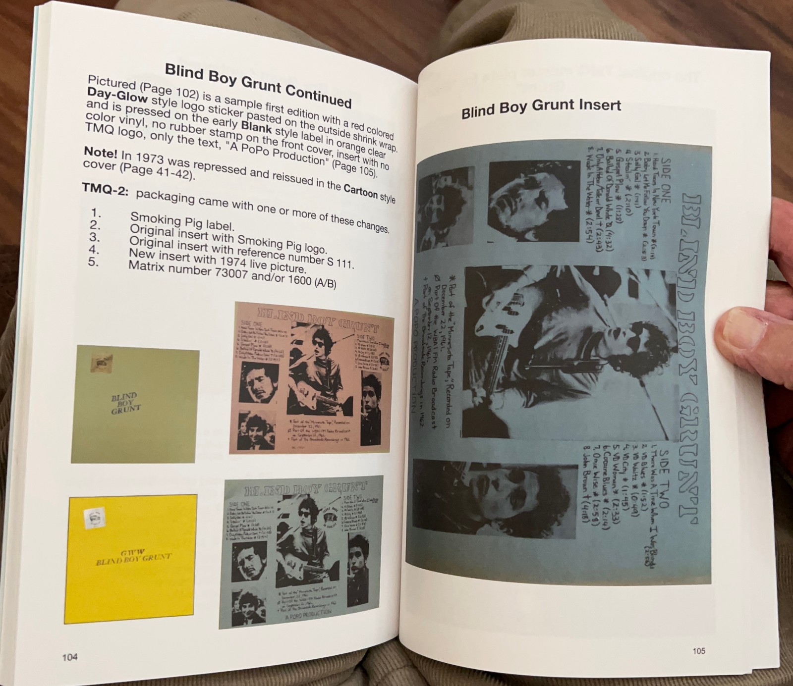 Book 6×9 132 page Illustrated picture book detailed guide Bob Dylan TMOQ/TMQ