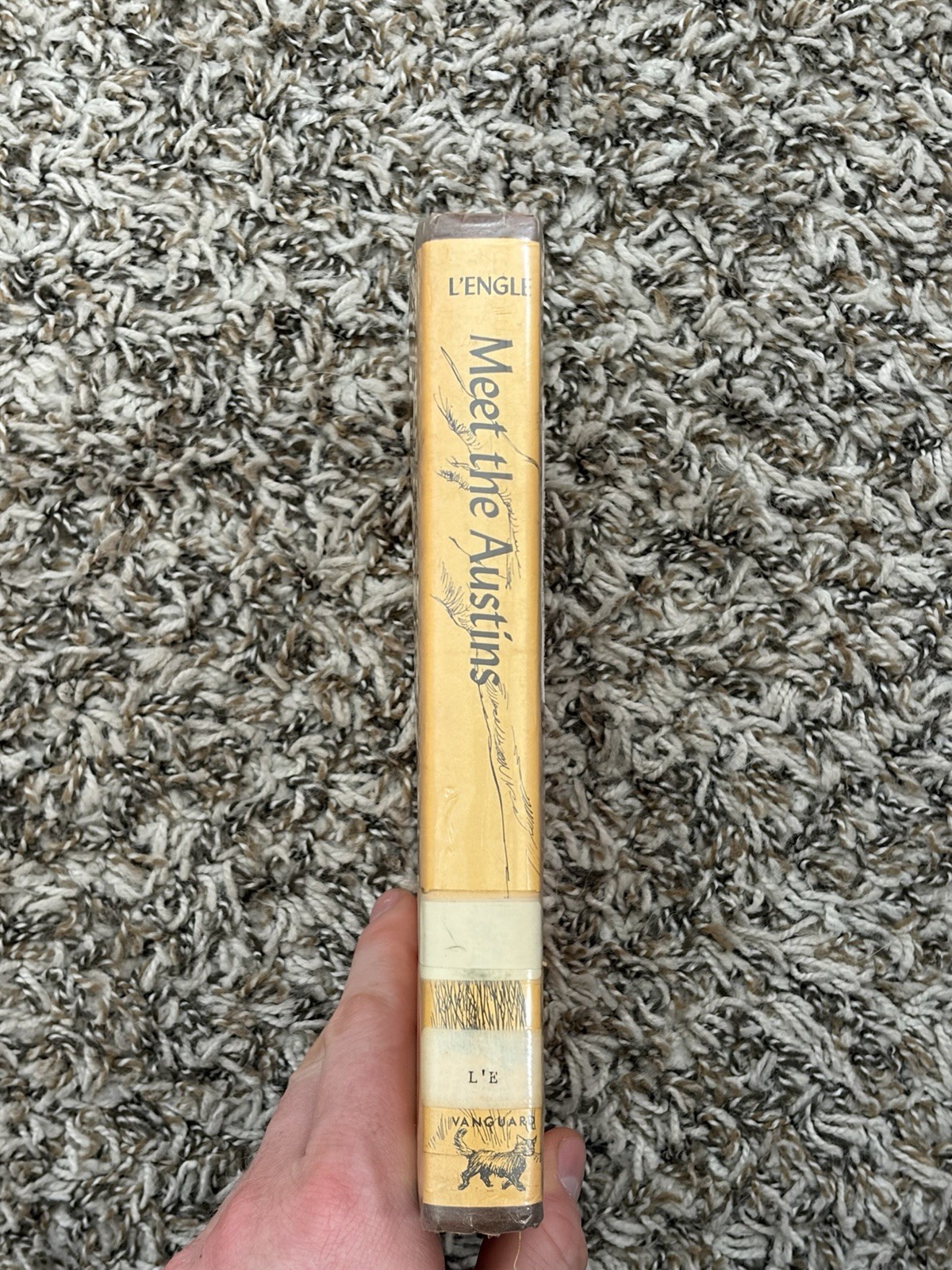 Madeleine L’Engle Meet the Austins 1960 Library Copy Hardcover