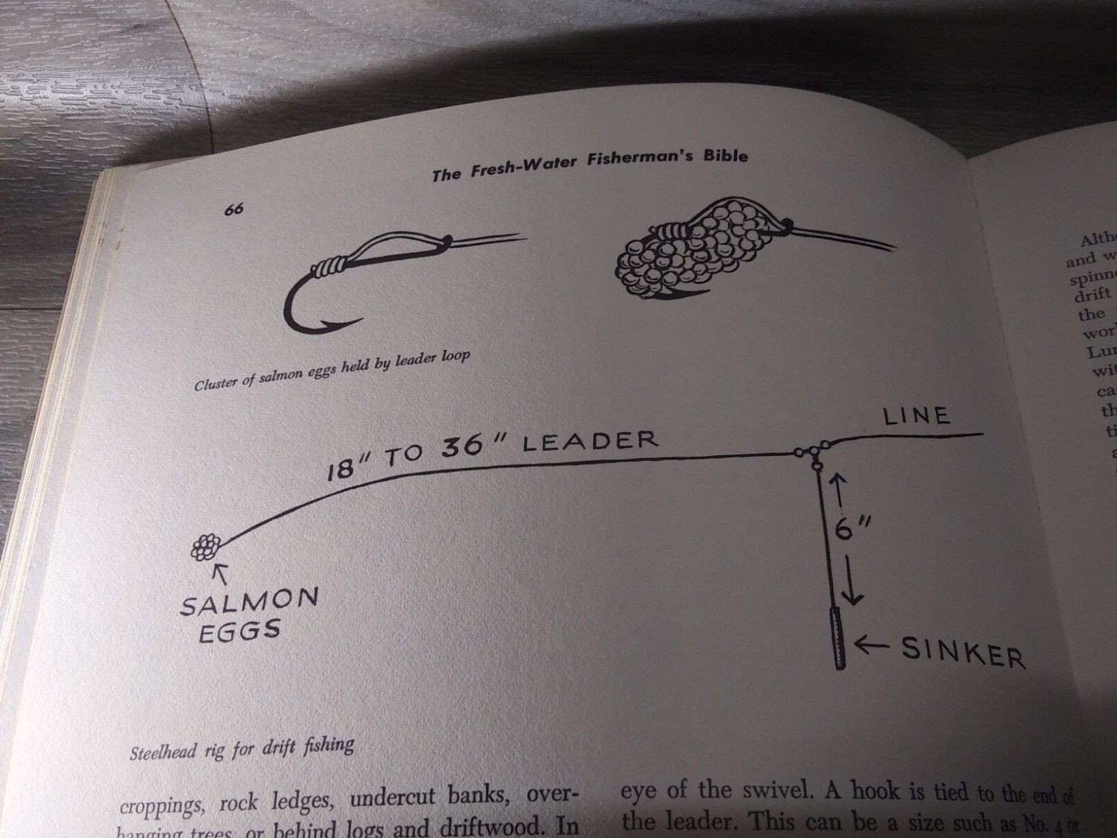 🎣 Vintage 1964 The Fresh-Water Fisherman’s Bible Book 180 Pages Vlad Evanoff 🎣