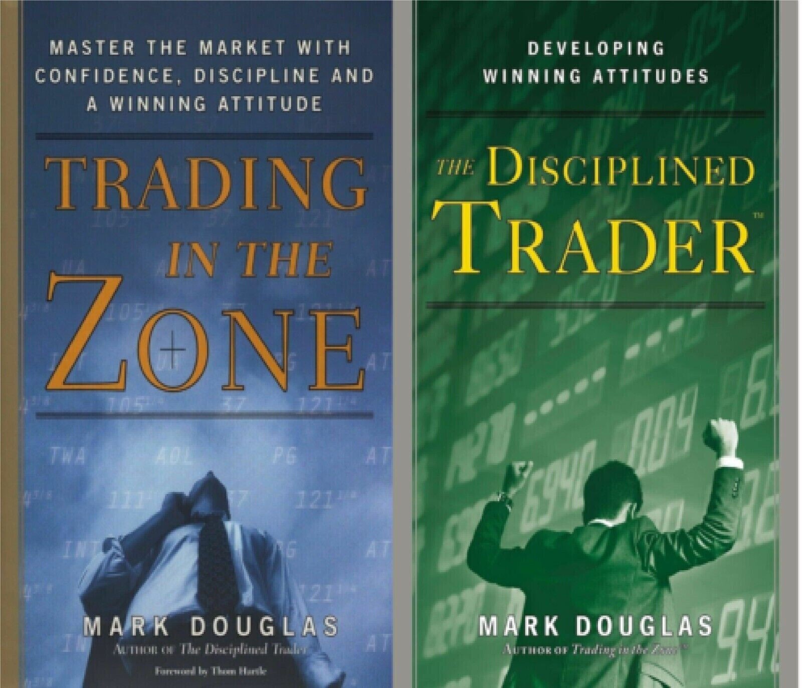 The Disciplined Trader & Trading In The Zone PAPERBACK Book N017