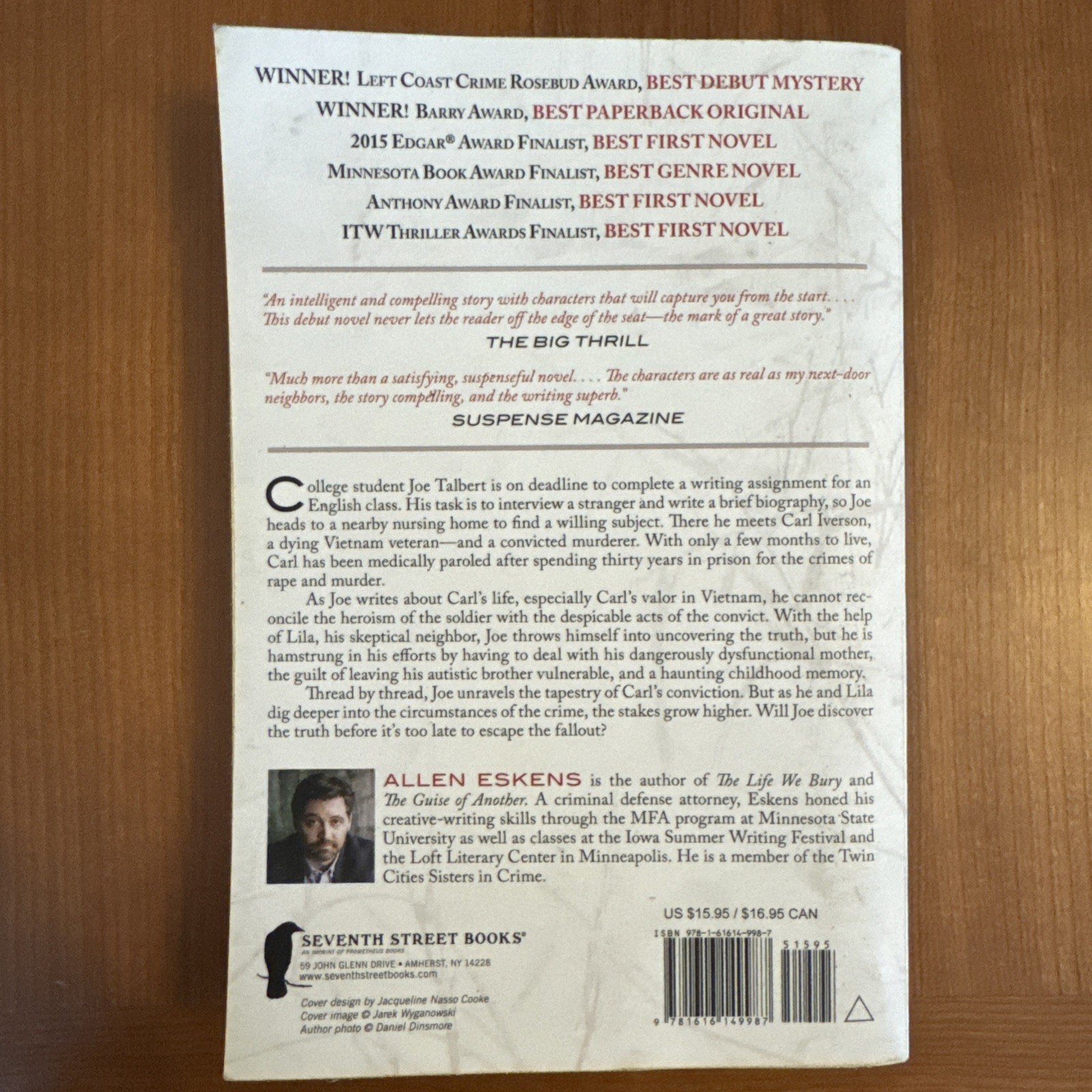 The Life We Bury Allen Eskens Paperback