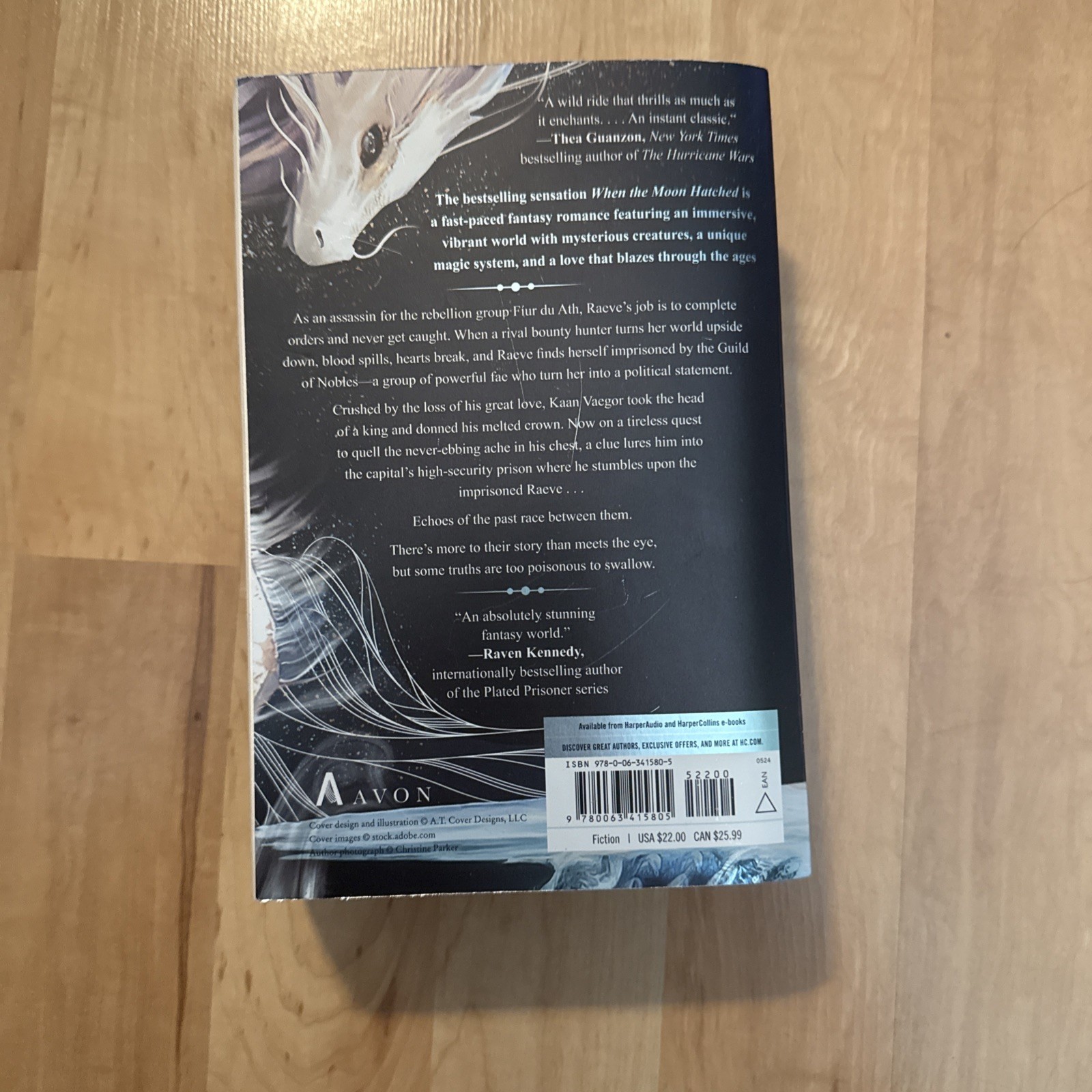 When the Moon Hatched Paperback by Sarah A. Parker (2024 National Bestseller)
