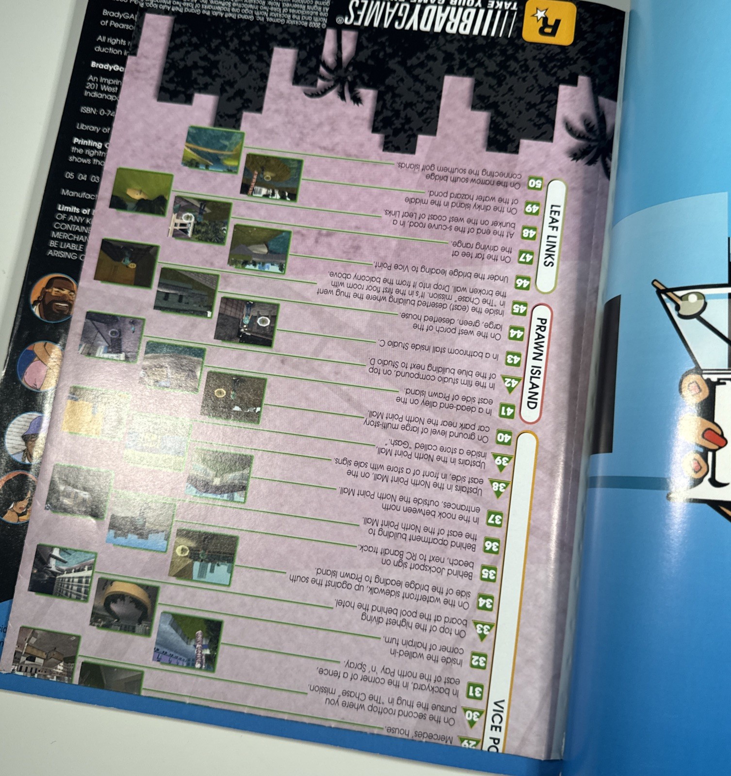 Grand Theft Auto: Vice City BradyGames Official Strategy Guide 2002 with Poster