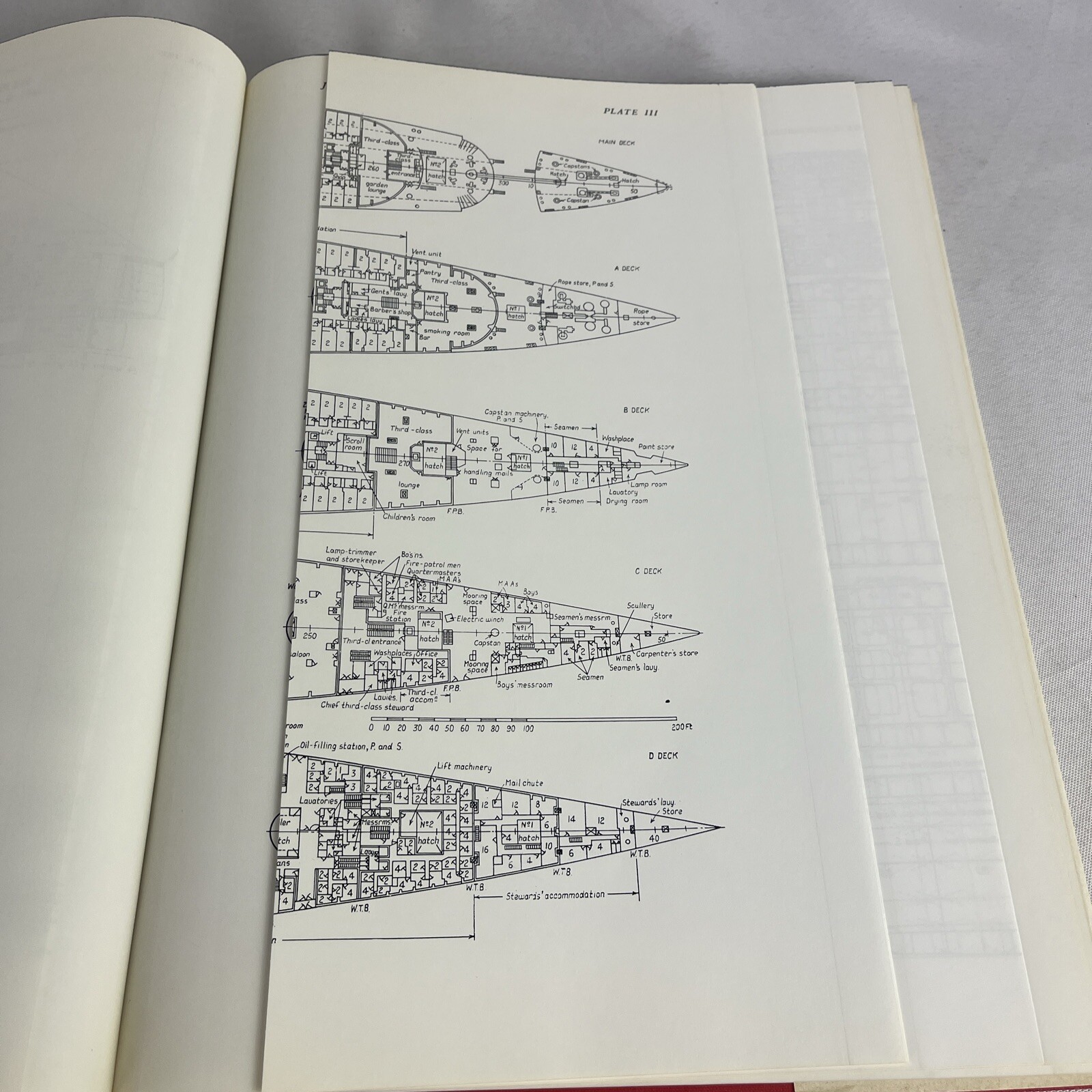 Ocean Liners Of The Past: The Cunard White Star Quadruple-screw – HC w/DJ – 1972