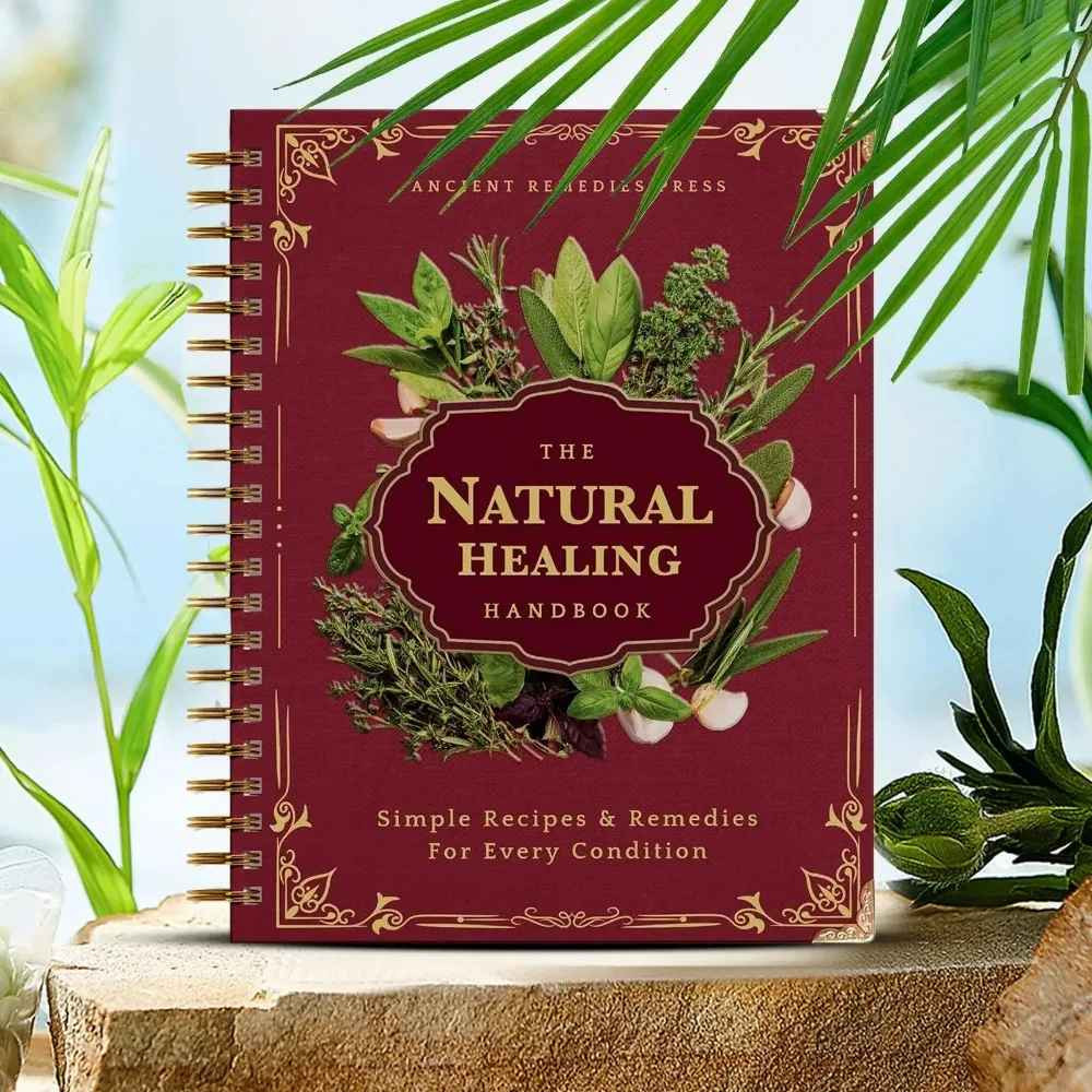 The Natural Healing Handbook Spiral Bound Guide For Herbal Remedies And Natural