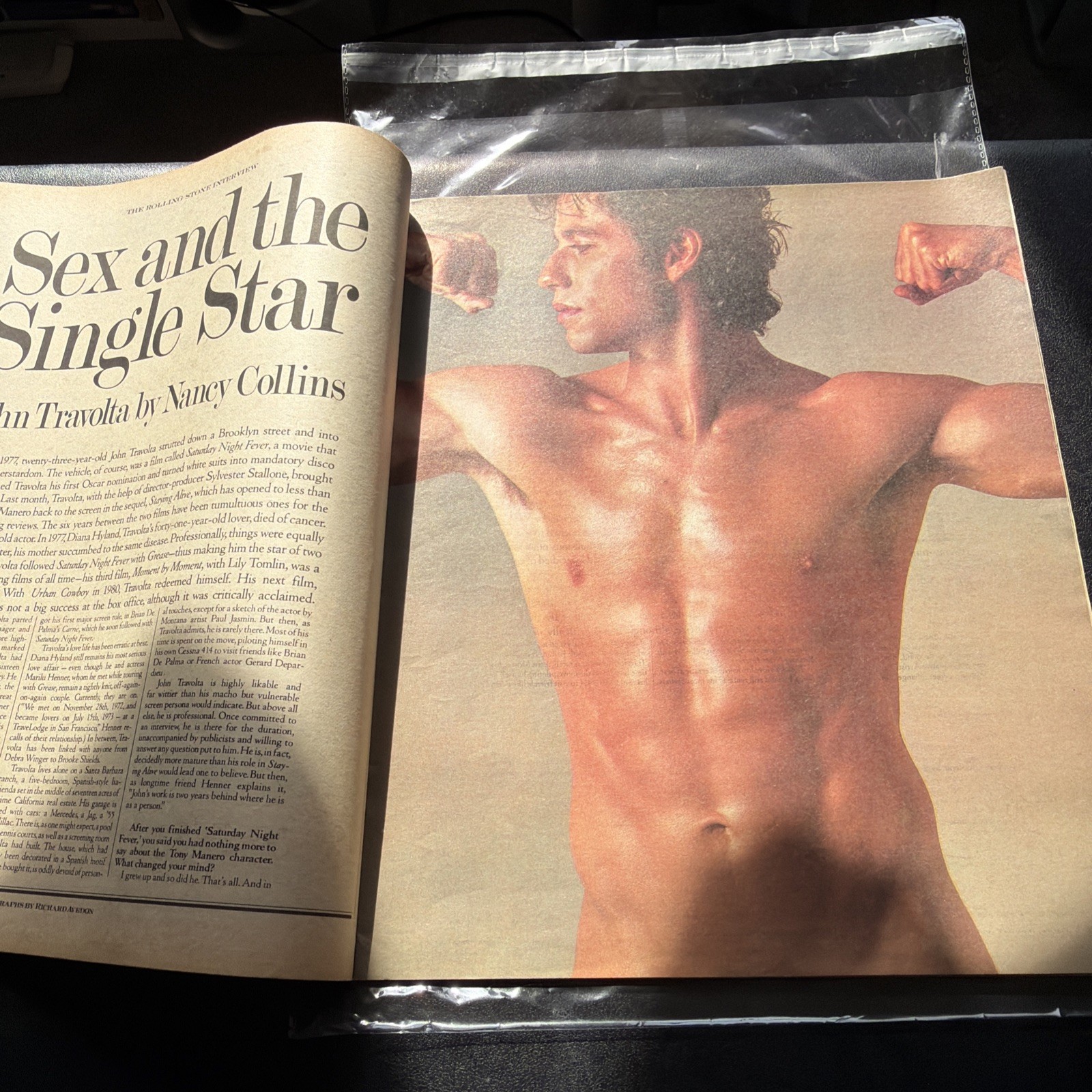 Vintage Rolling Stone Magazine August 18, 1983 #402 John Travolta 325