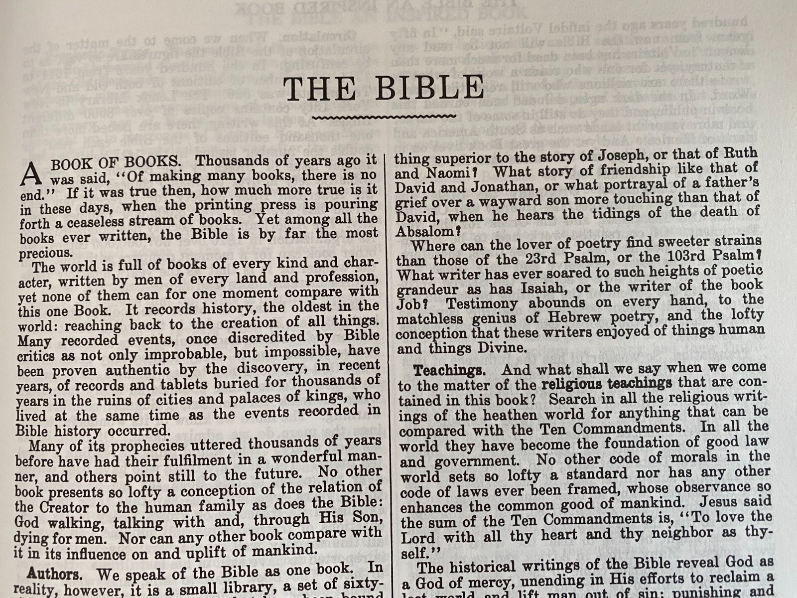 Heirloom Family Holy Bible KJV Red Letter Morrison Funeral Home Tuscumbia 5+ lbs
