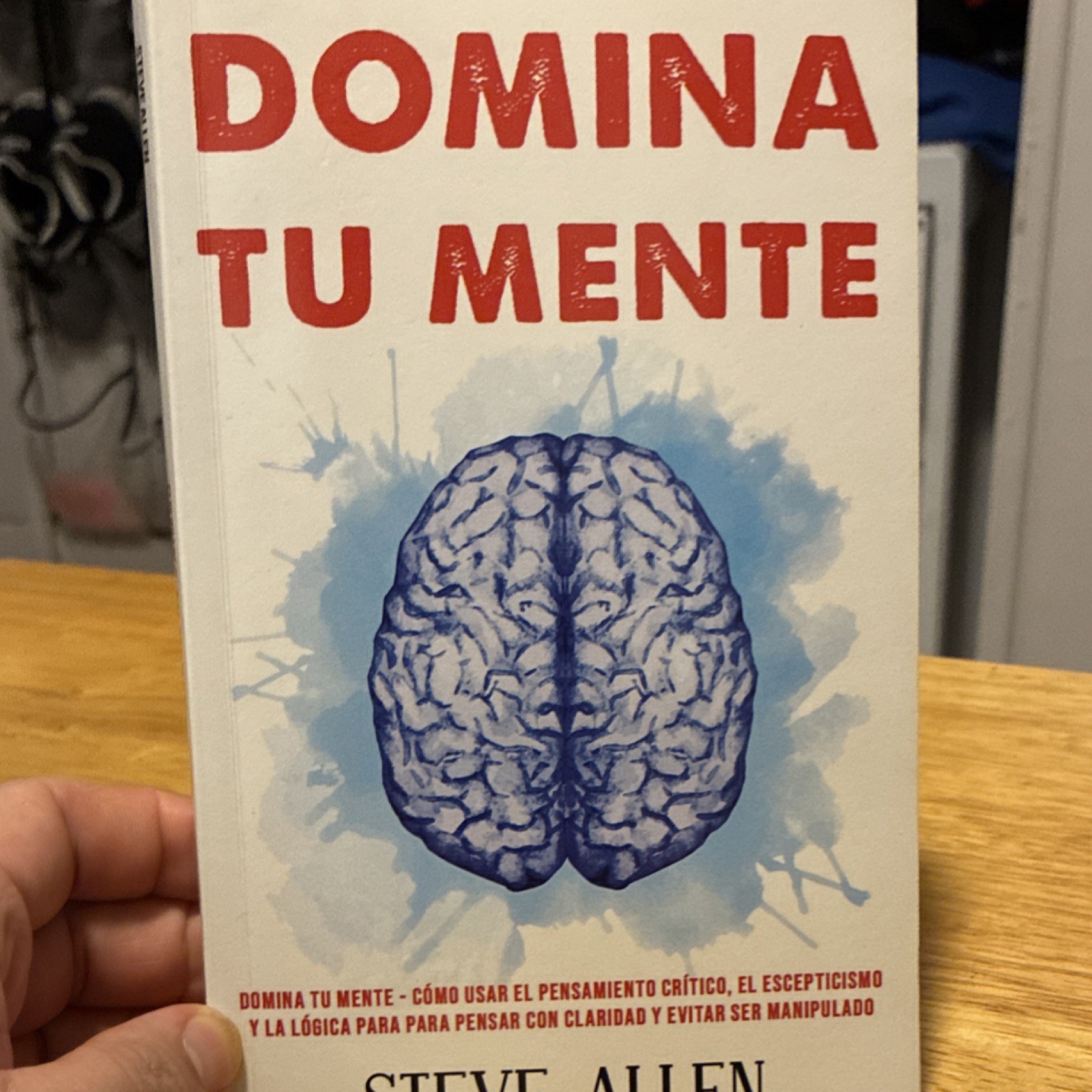Steve Allen Domina Tu Mente Paperback Spanish Self-Help Logic Skepticism Adults