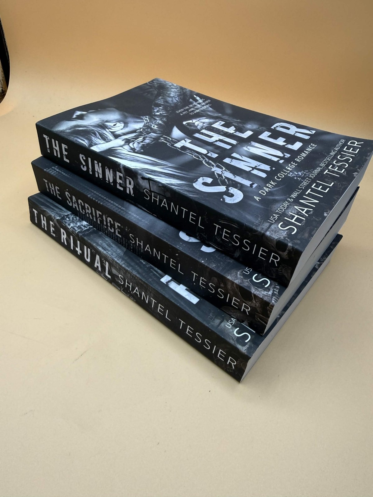 Shantel Tessier Dark Romance LORDS 3 Book Series Set Ritual Sacrifice Sinner