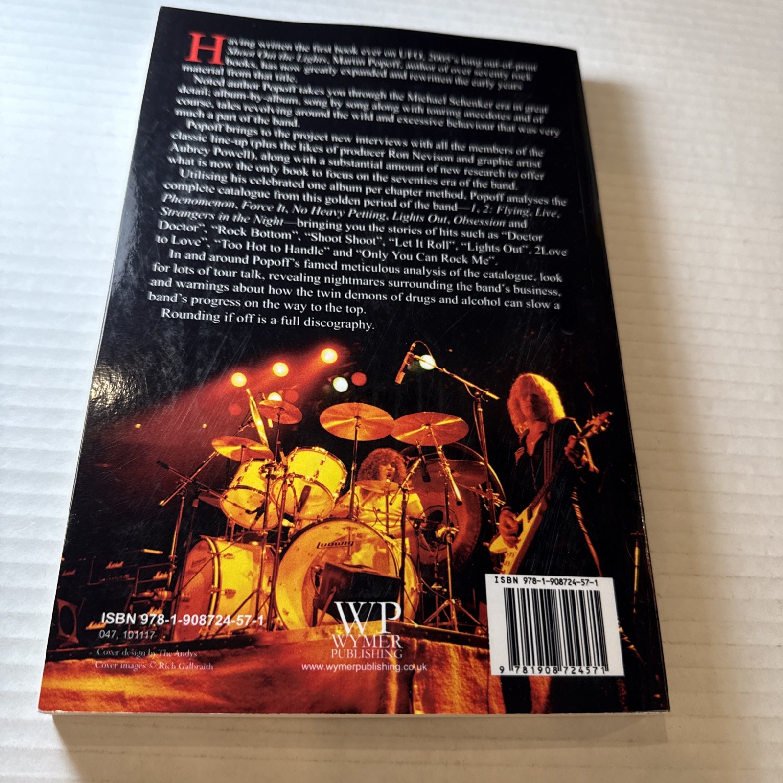 Lights Out: Surviving the ’70s with UFO by Popoff, Martin Paperback New