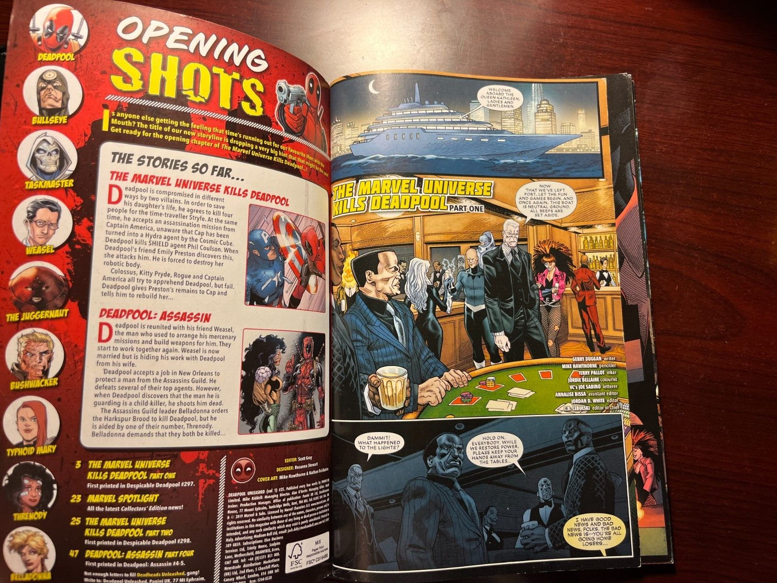 DEADPOOL Unleashed MARVEL UK Print 2019 Vol 1 #25 Panini Comics 76 Pages Action!