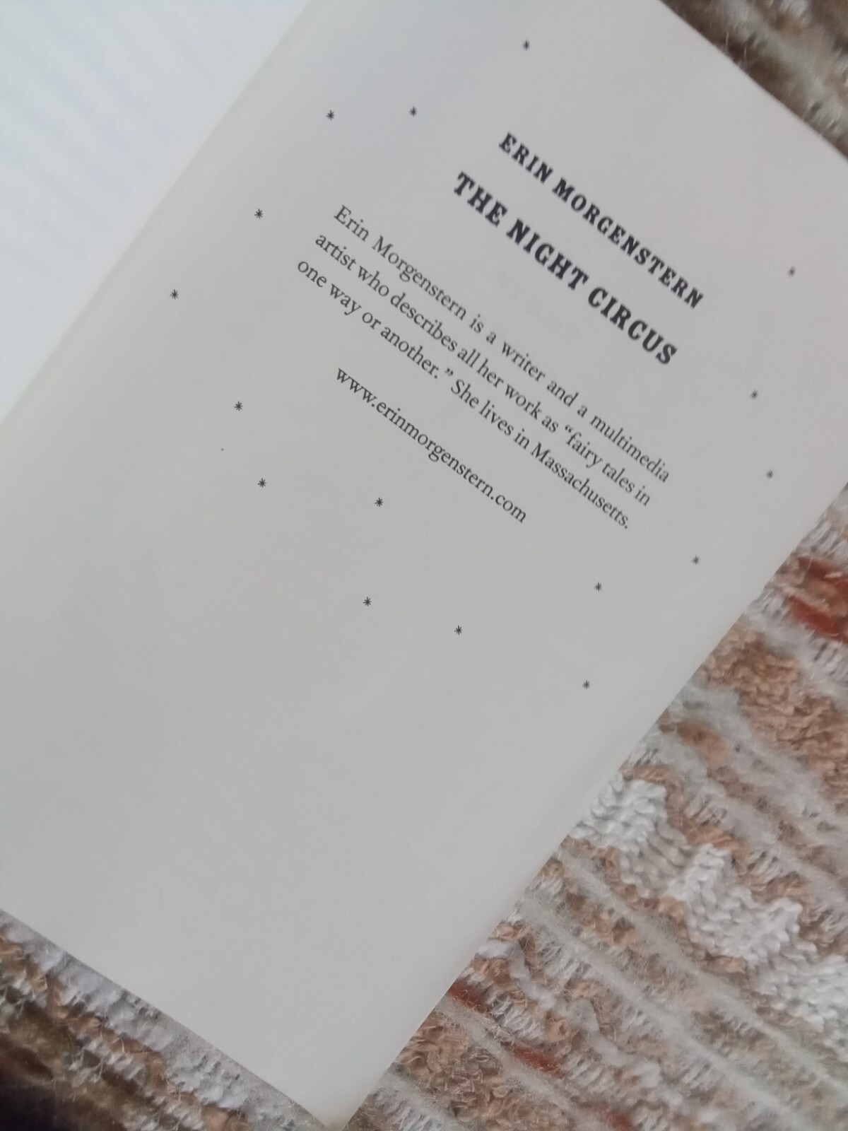 The Night Circus – Paperback By Erin Morgenstern