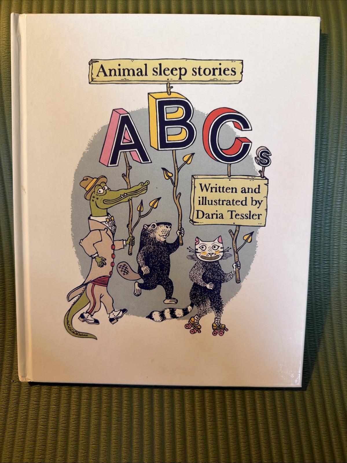 Animal Sleep Stories ABCs by Daria Tessler (2012, Hardcover) First Edition