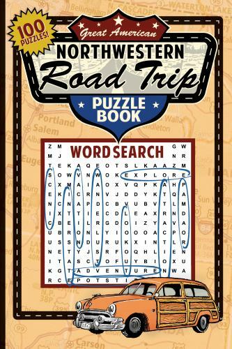 Great American Northwestern Road Trip Puzzle Book, Great American Puzzle Books,