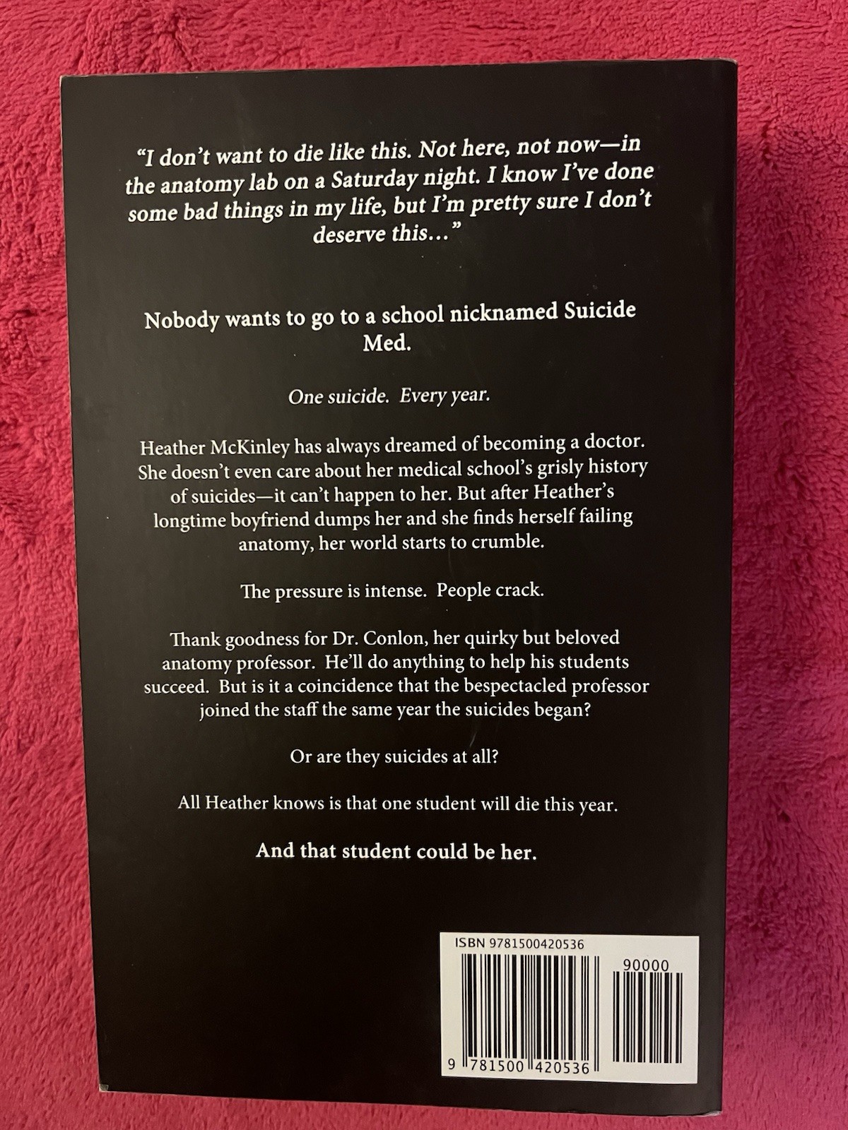 Freida McFadden Suicide Med 2014 Trade Paperback CreateSpace Medical Thriller
