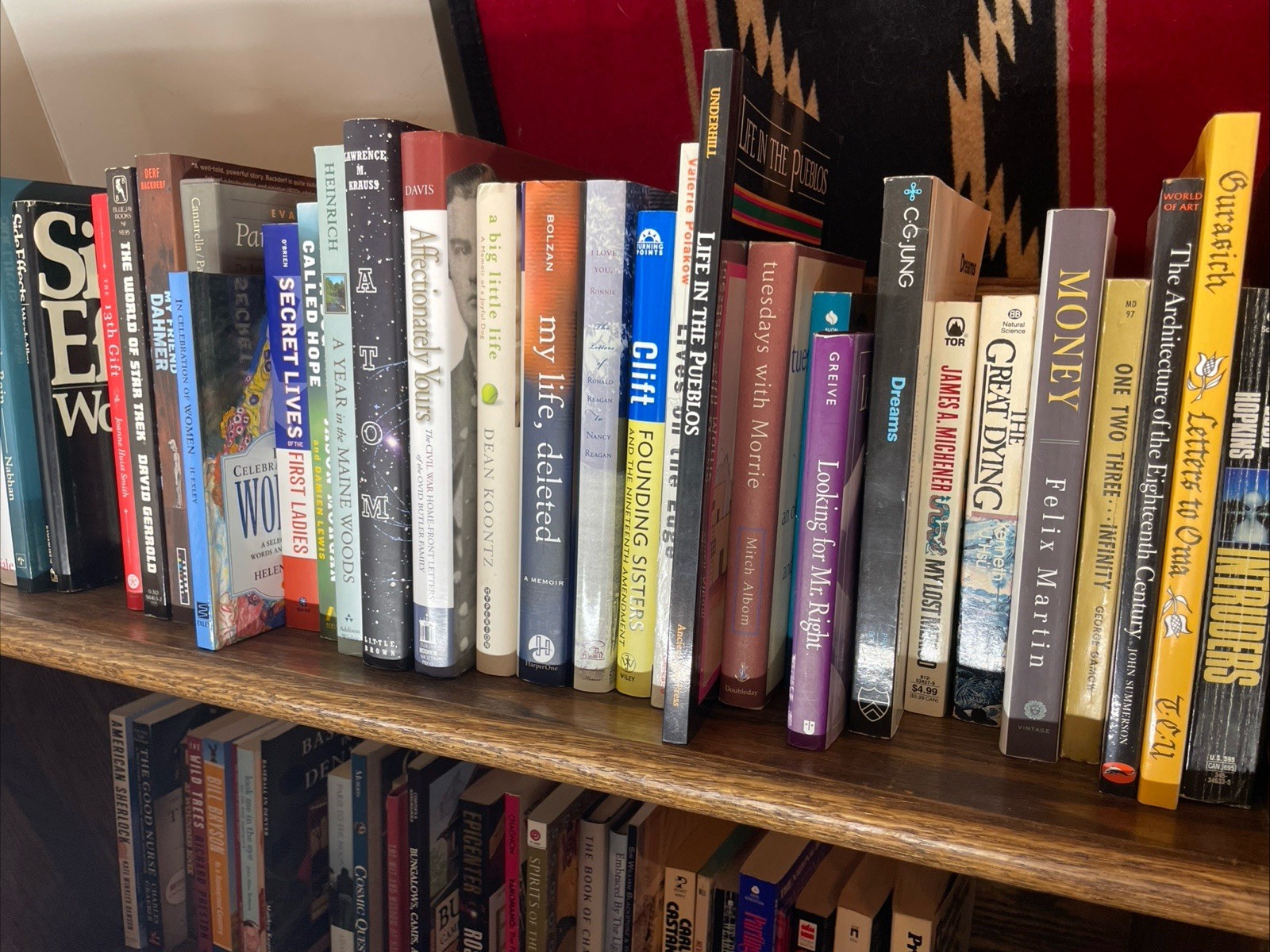 5 Pounds Assorted Non-Fiction Paperback Books Mass Market Various Sub Genres