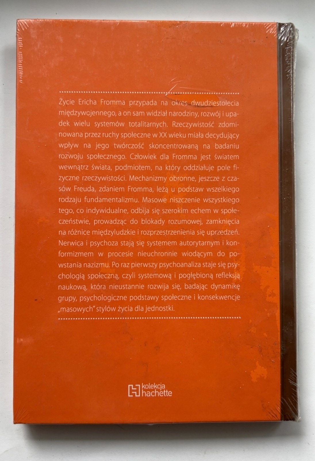 Erich Fromm Odkryj Psychologię Hachette twarda NOWA folia
