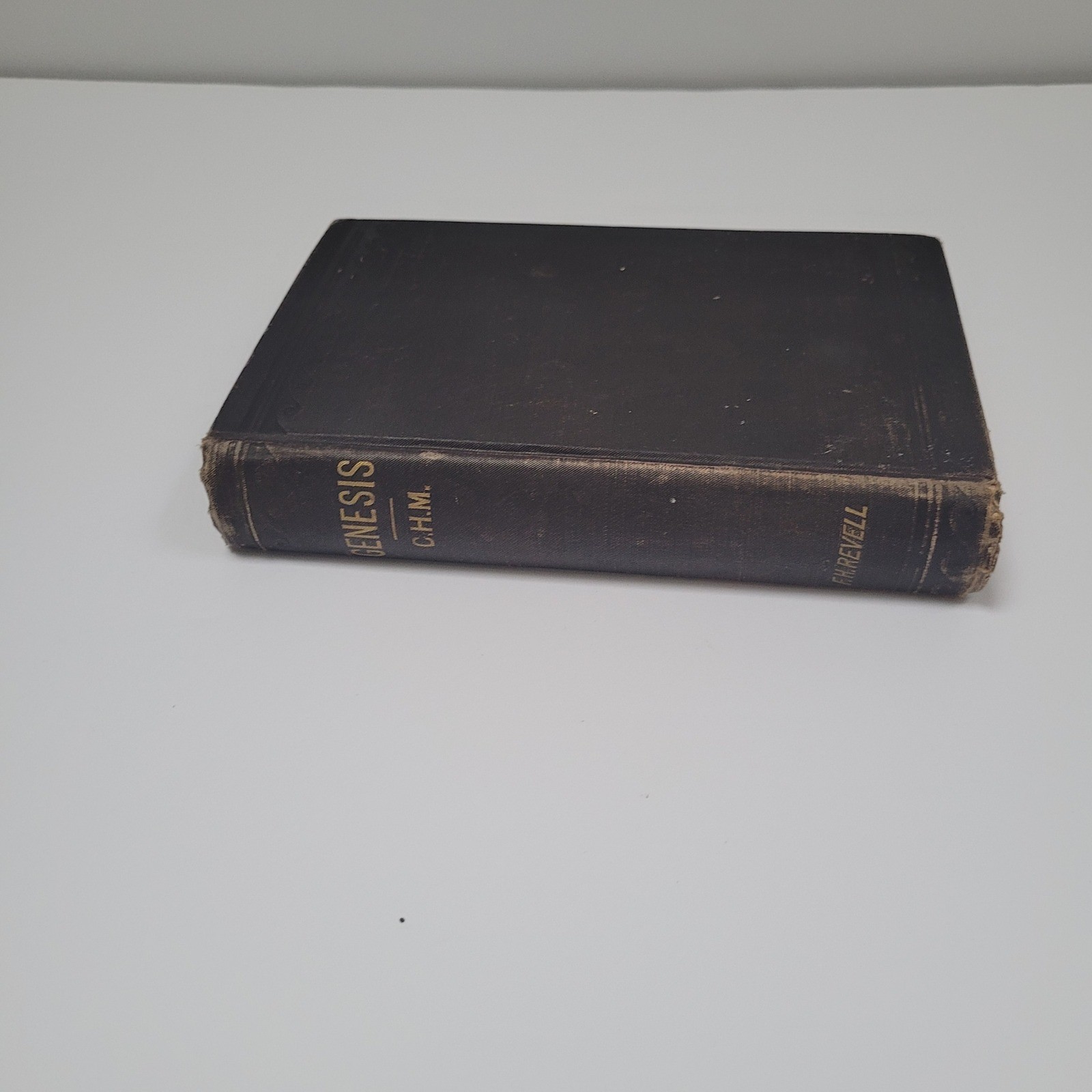 Genesis C H M Commentary Fleming H Revell Book Bible 1911 HB