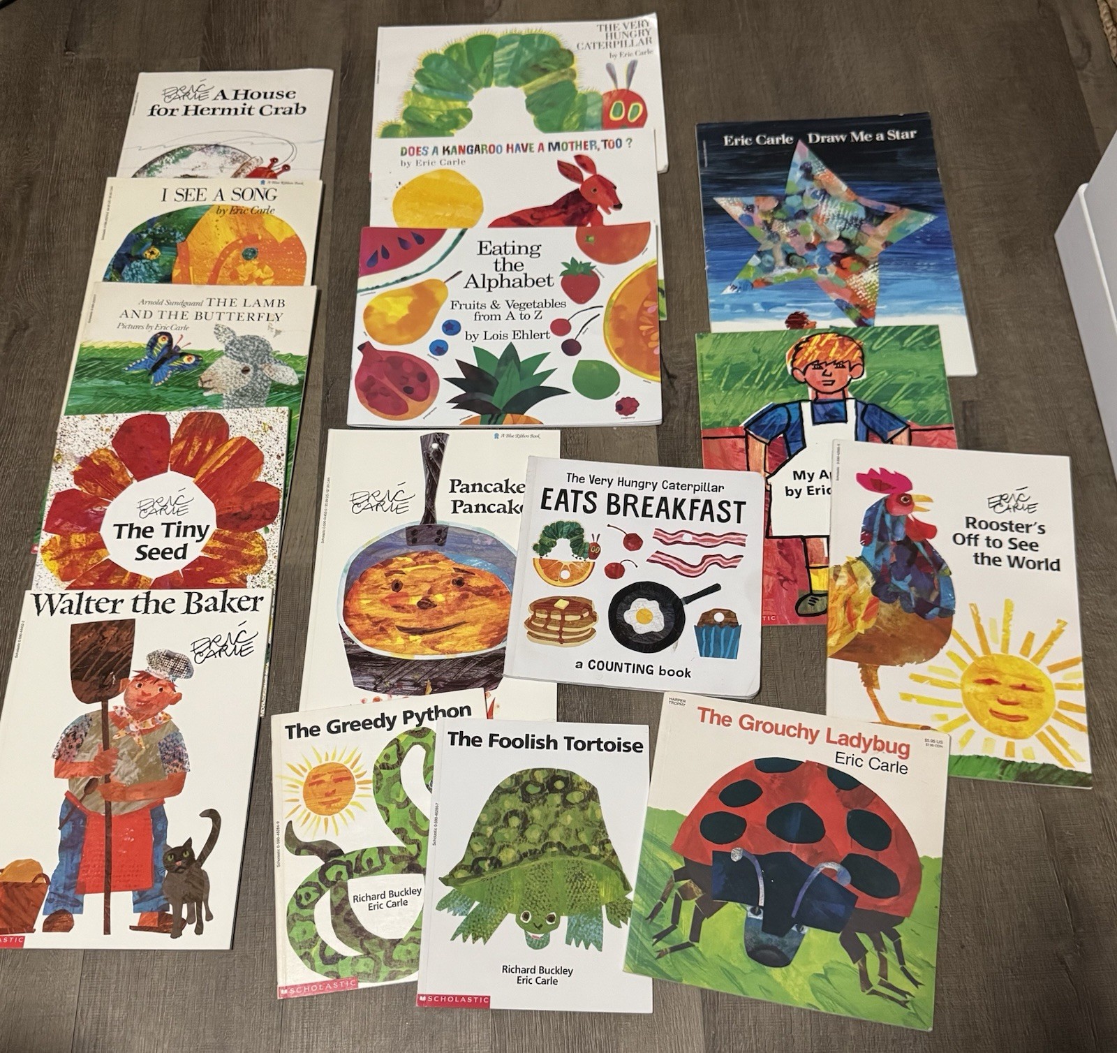 HUGE Eric Carle & Friends Children’s Picture Book Lot – 14 Books! Classics!