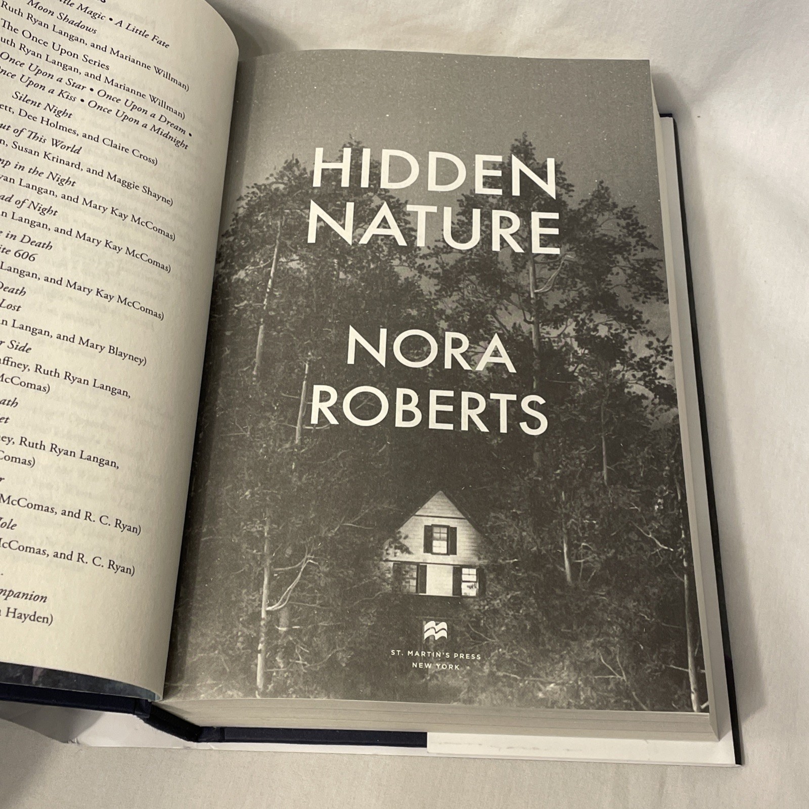 Hidden Nature by Nora Roberts (2025, Hardcover) A Romantic Suspense Novel 1st ed