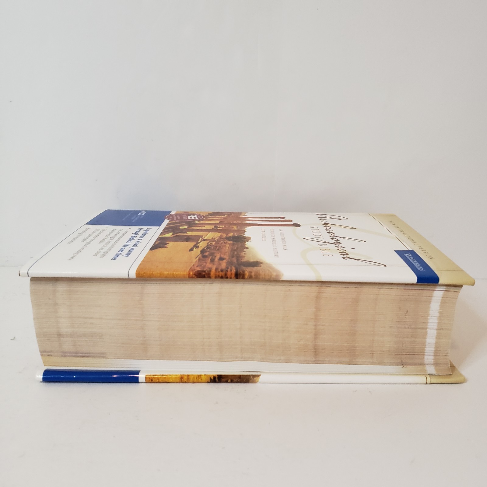 Zondervan Archaelogical Study Bible NIV Hardcover Book W/Software Disc 2005