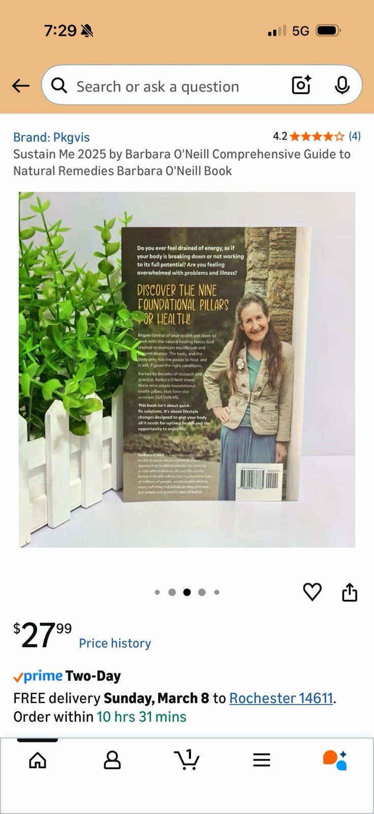 Sustain Me by Barbara O’Neill Book – The Comprehensive Guide to Natural Remedies