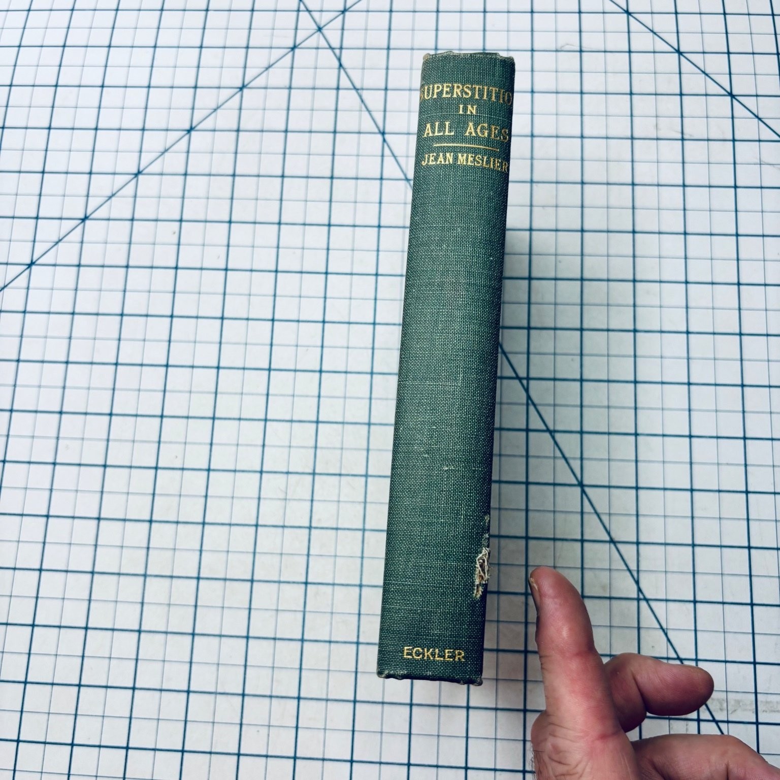 Superstition in All Ages Jean Meslier 1915 Common Sense Anna Knoop Catholic