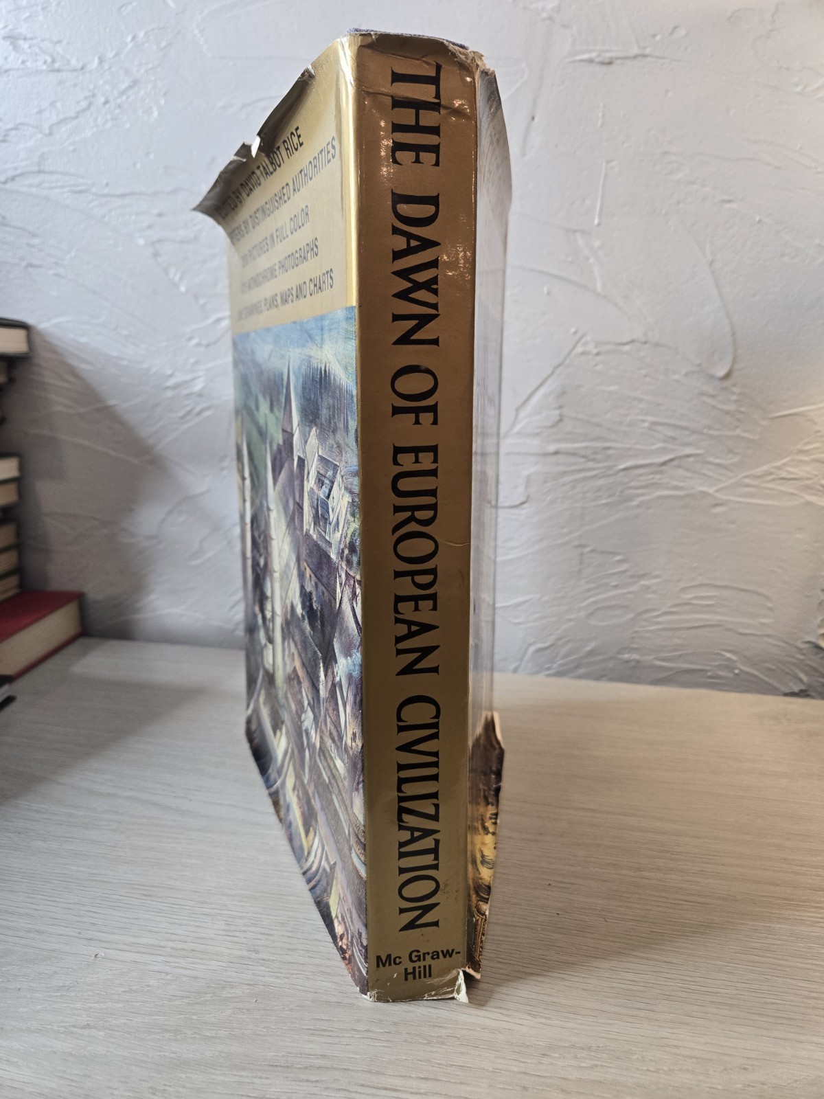 VINTAGE The Dawn of European Civilization – David Talbot Rice (ed)/First Ed. J66