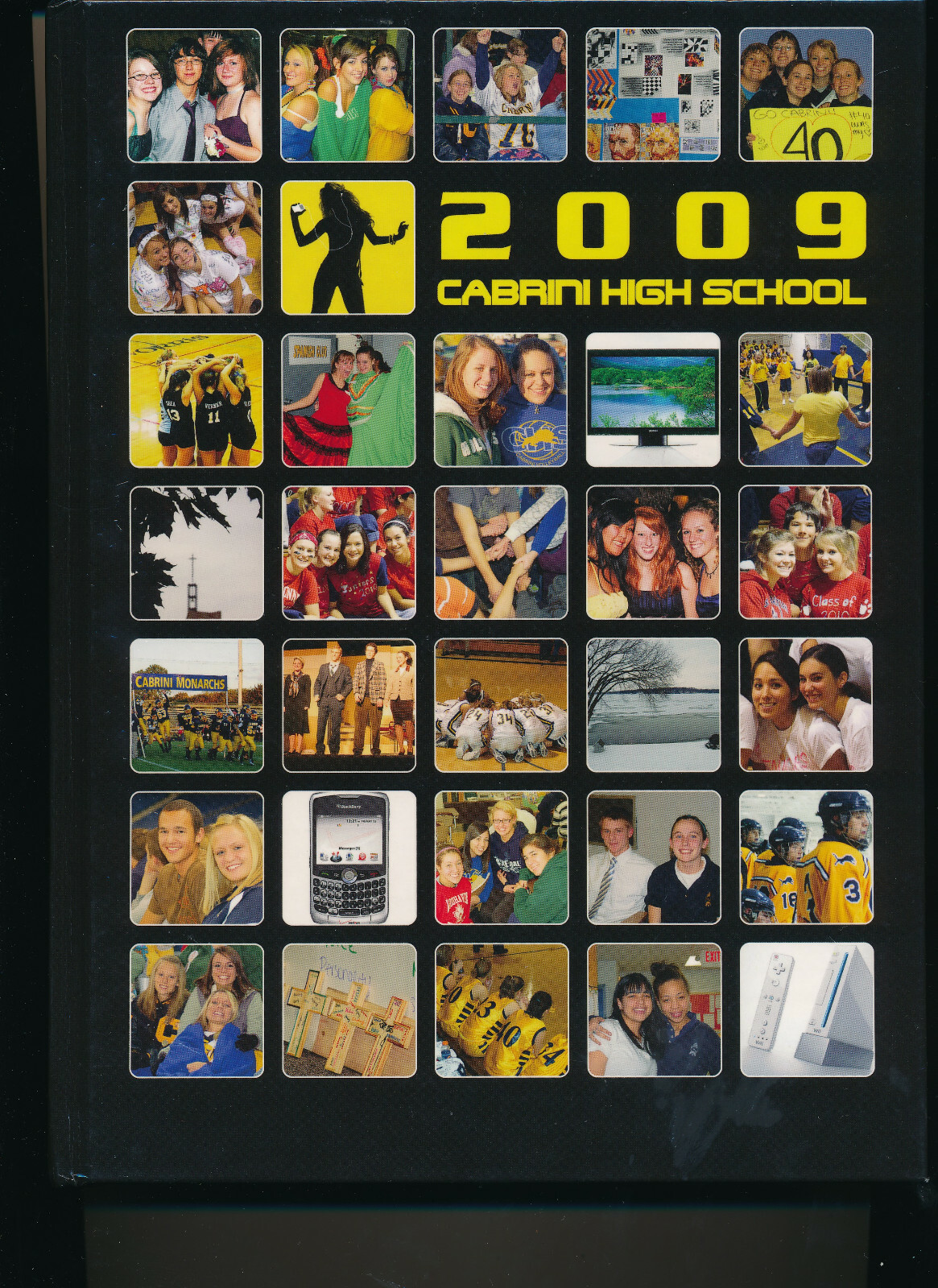 Allen Park MI Cabrini High School yearbook 2009 Michigan