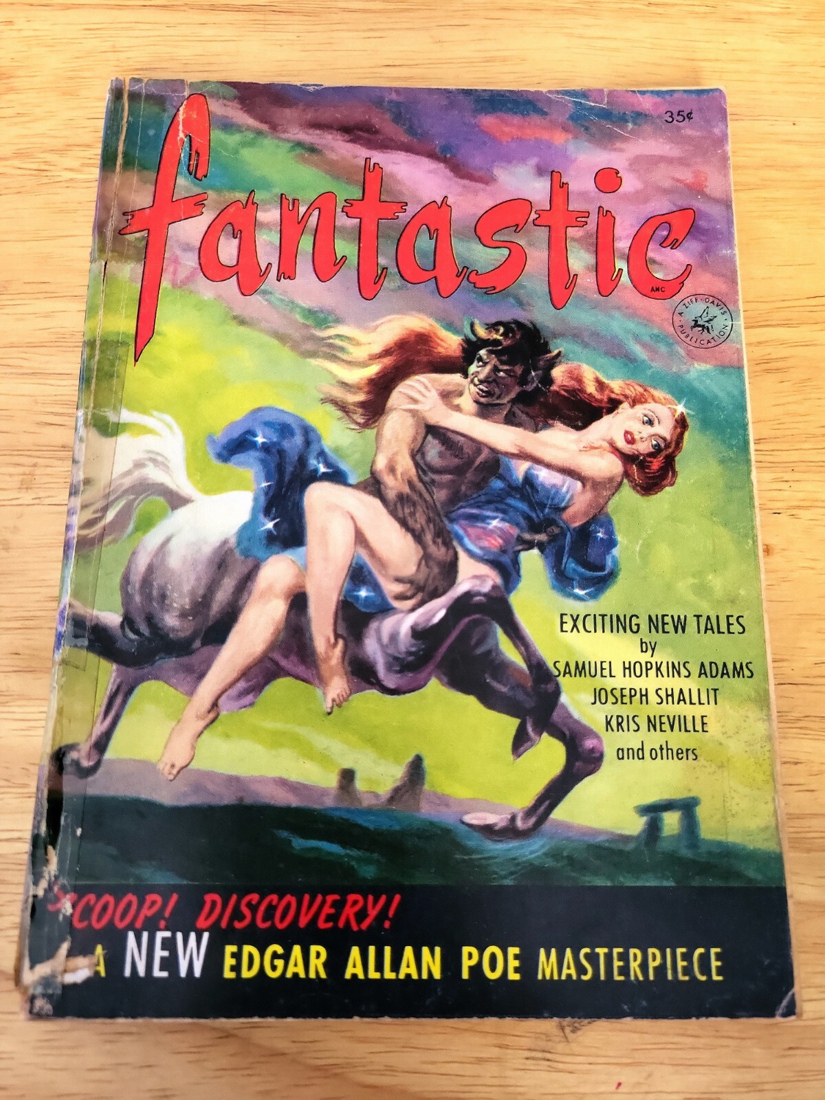 Fantastic January 1953 Digest Sci-Fi/Fantasy Richard Matheson 162 Pages VG