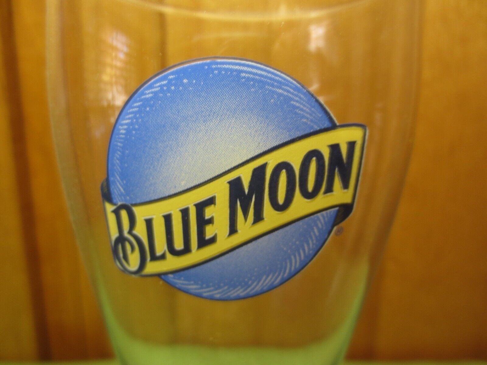 BLUE MOON PINT GLASS 16 OZ. 8 3/4″ TALL
