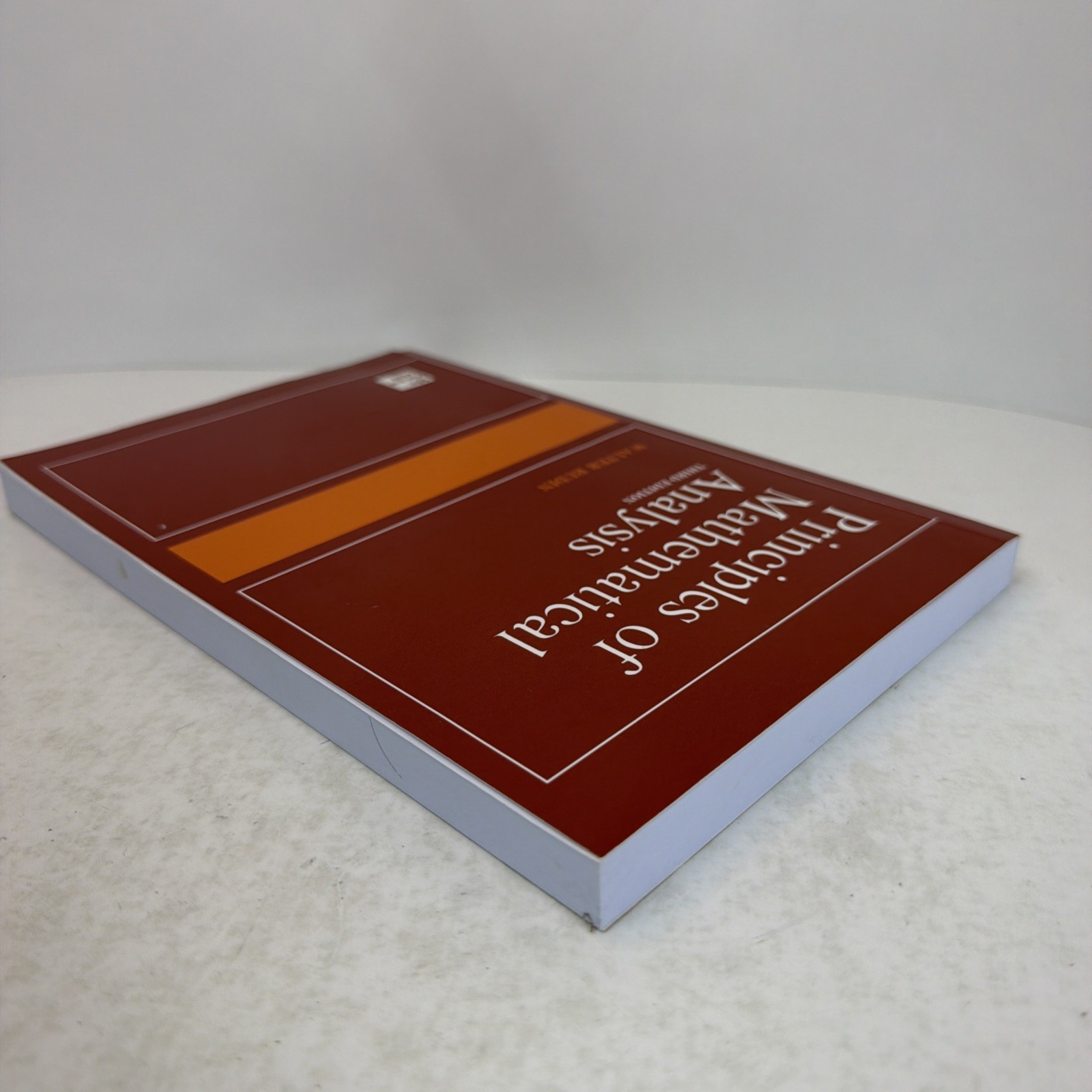 Principles of Mathematical Analysis Third Edition International Edition 1976 PB