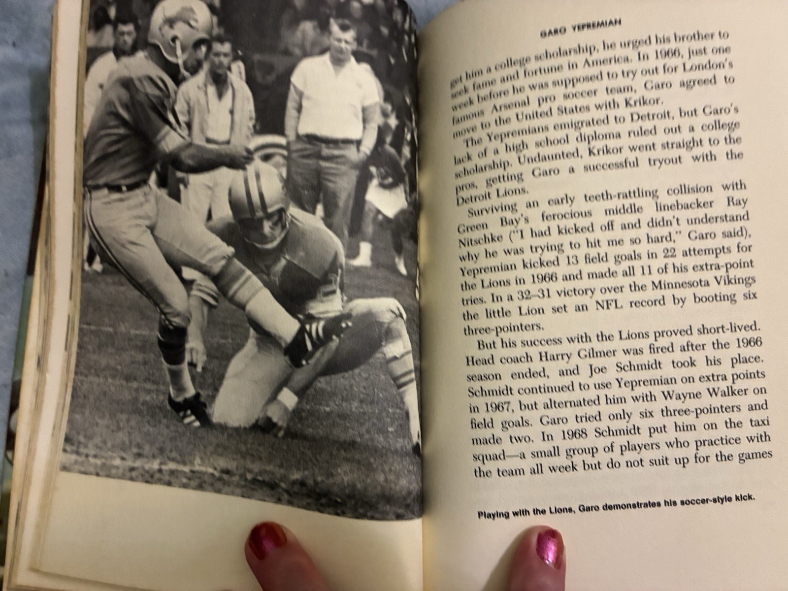 Little Men Of The NFL by Bob Rubin 1974 1st Ed.