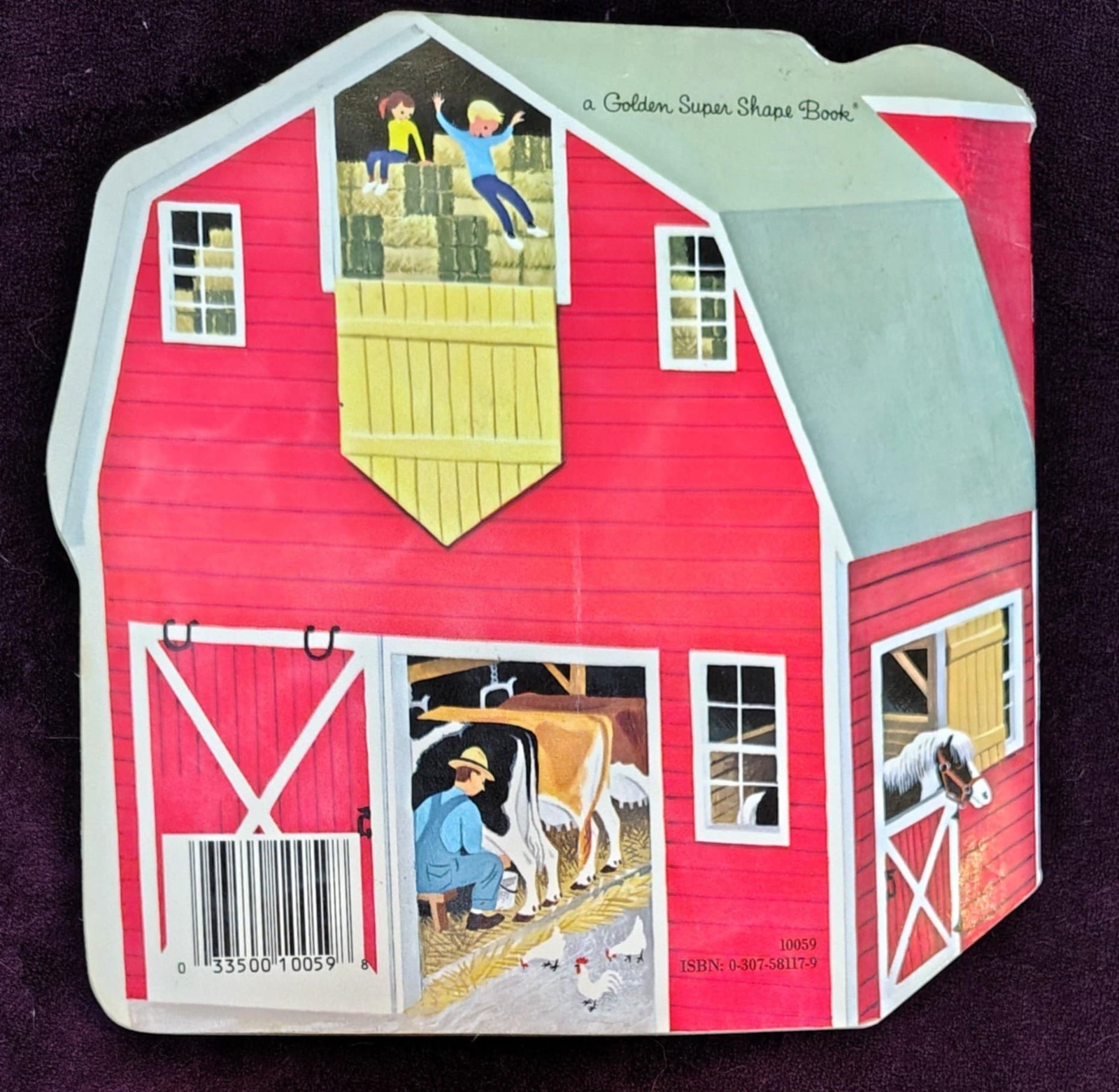 The Farm Book (A Golden Super Shape Book) – Paperback By Jan Pfloog