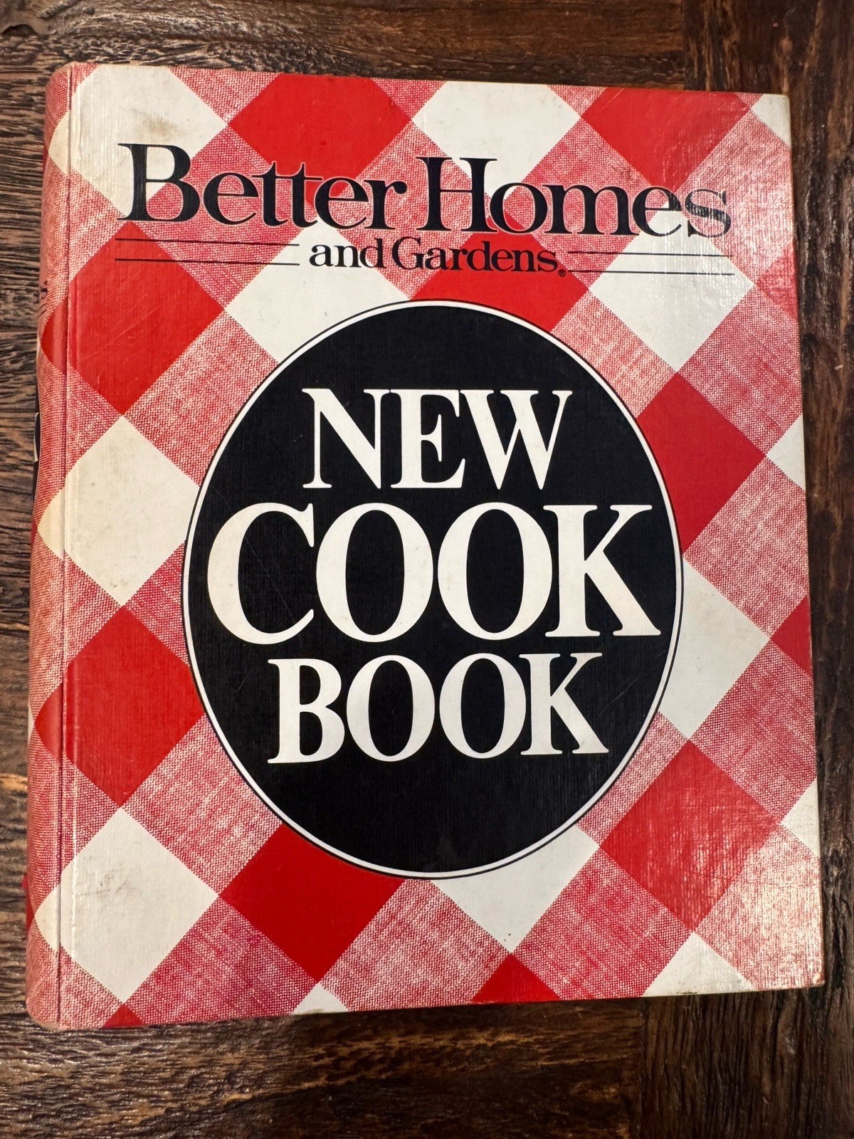 Vintage Better Homes and Gardens “New Cook Book” Red Plaid Five-Ring Binder 1981