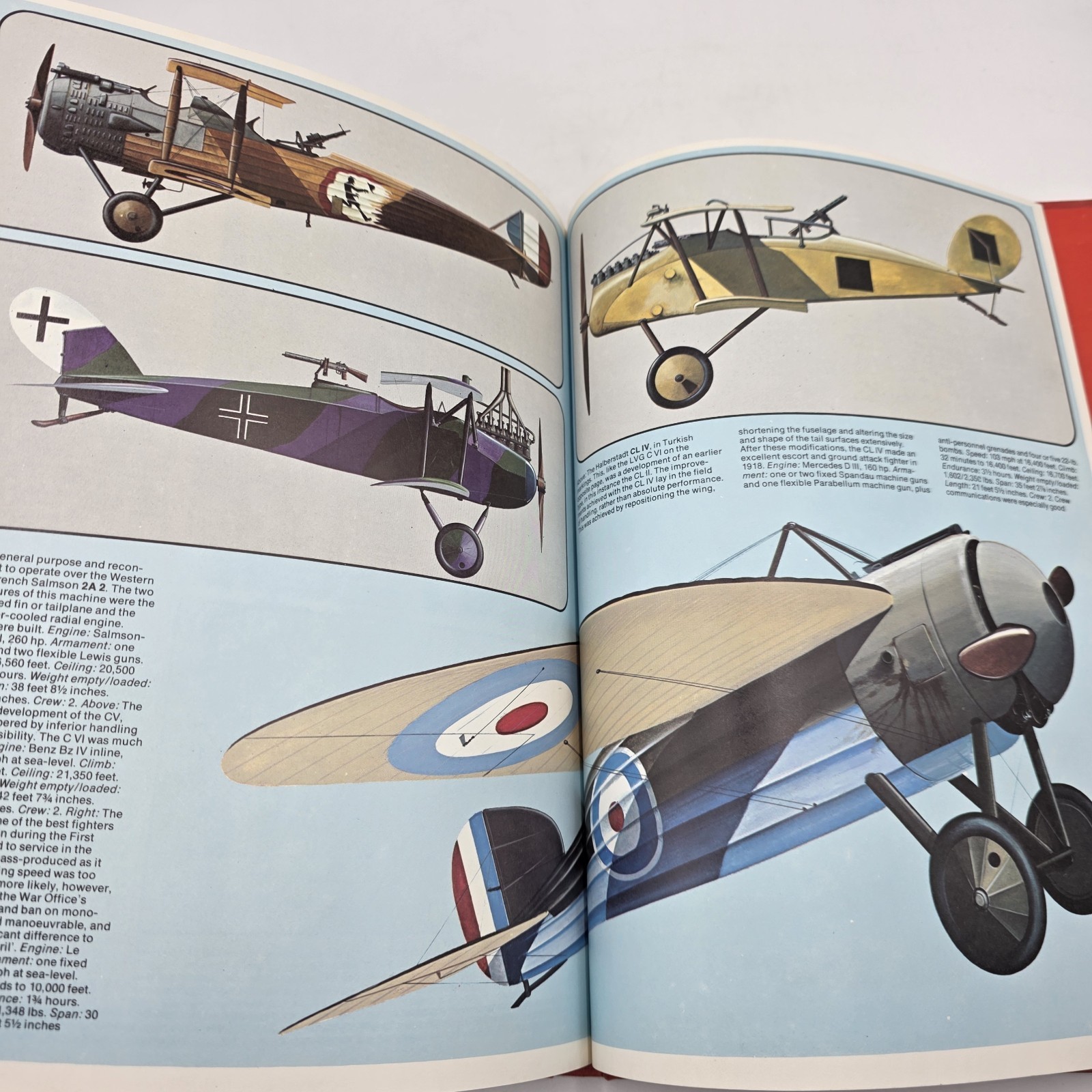 WarPlanes And Air Battles of World War 1 By Ure Smith Illustrated 1973 160 Pages
