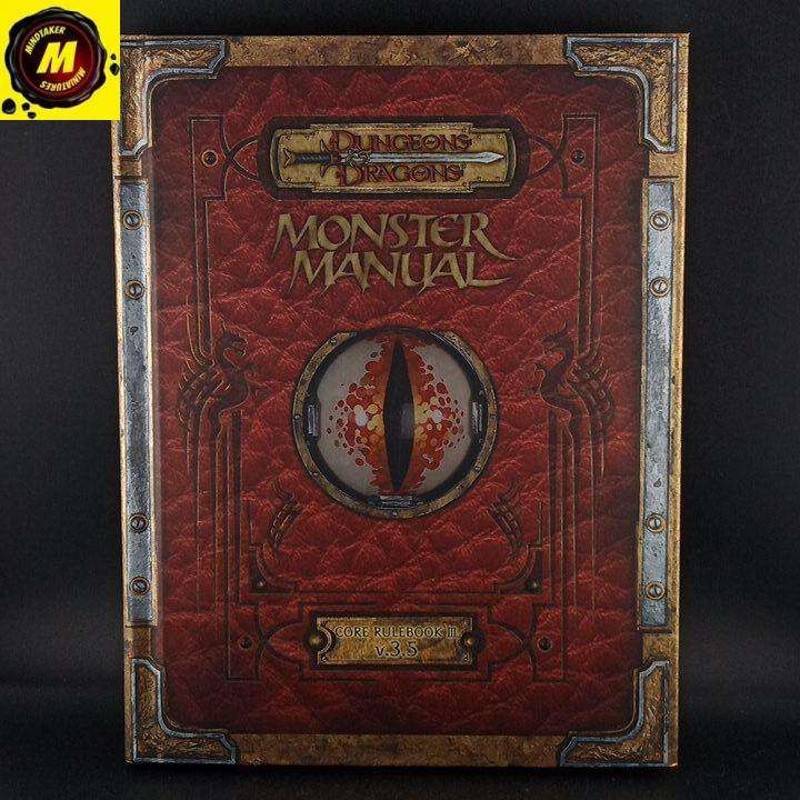 Premium Monster Manual – Core Rulebook III (v.3.5) (Foil Hardcover) – #165856…