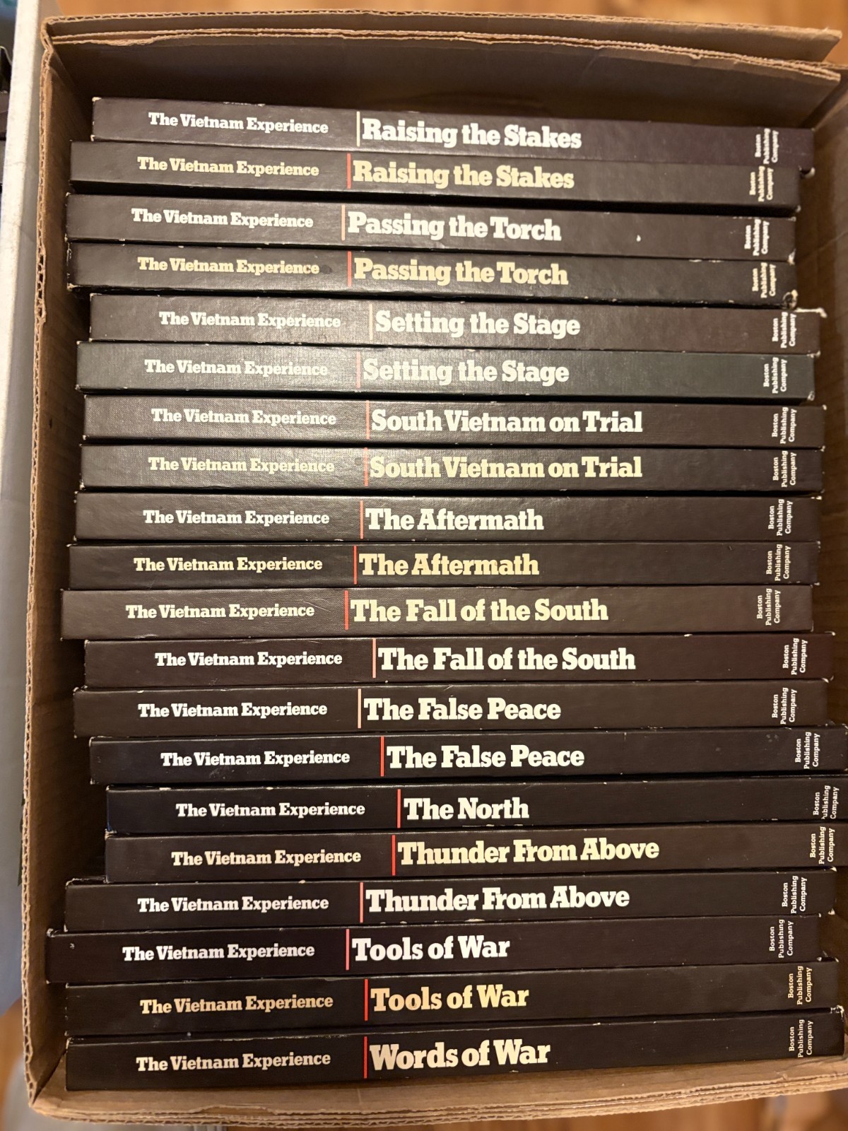 The Vietnam Experience Boston Publishing Co – You Choose Volumes – Hardcover VTG