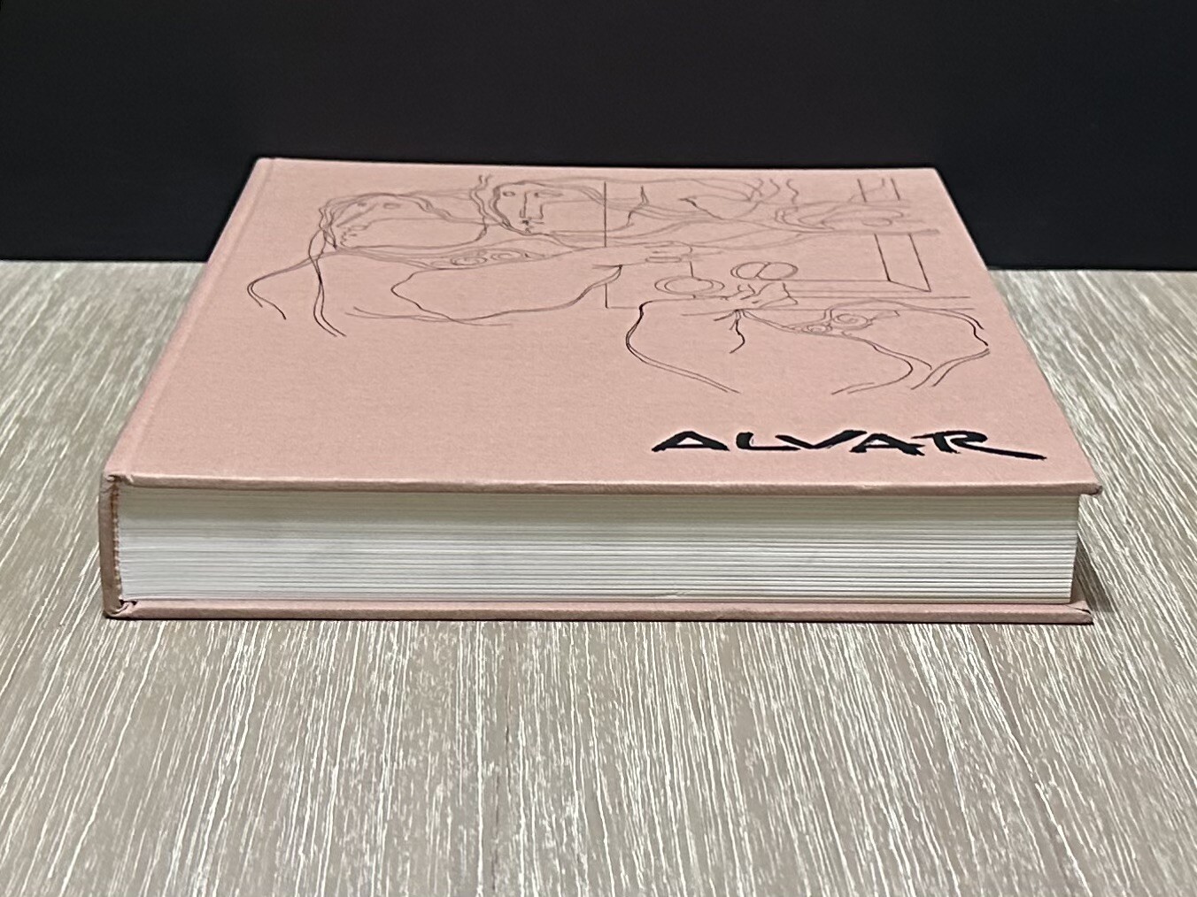 Alvar *SIGNED* Monograph with Signed Litho DJ (1993) Miralles & Alzueta HC/DJ