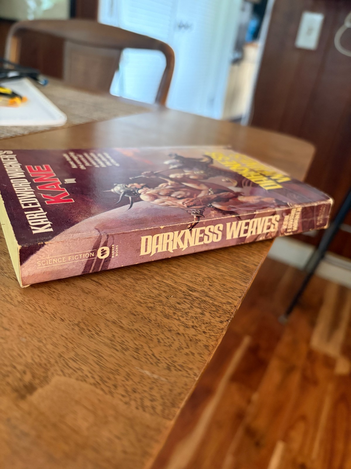 DARKNESS WEAVES By Karl Edward Wagner 1983 KANE Warner Books