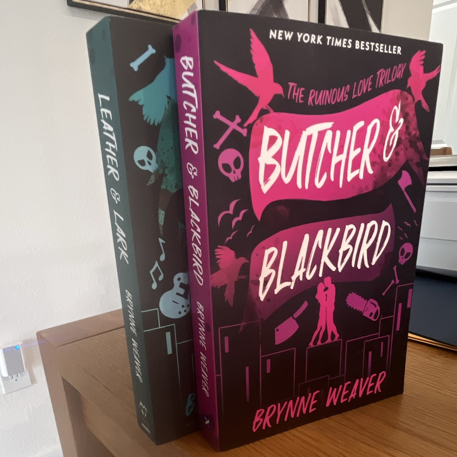 Zando Ruinous Love Trilogy Paperback Lot 2: Butcher & Blackbird, Leather & Lark
