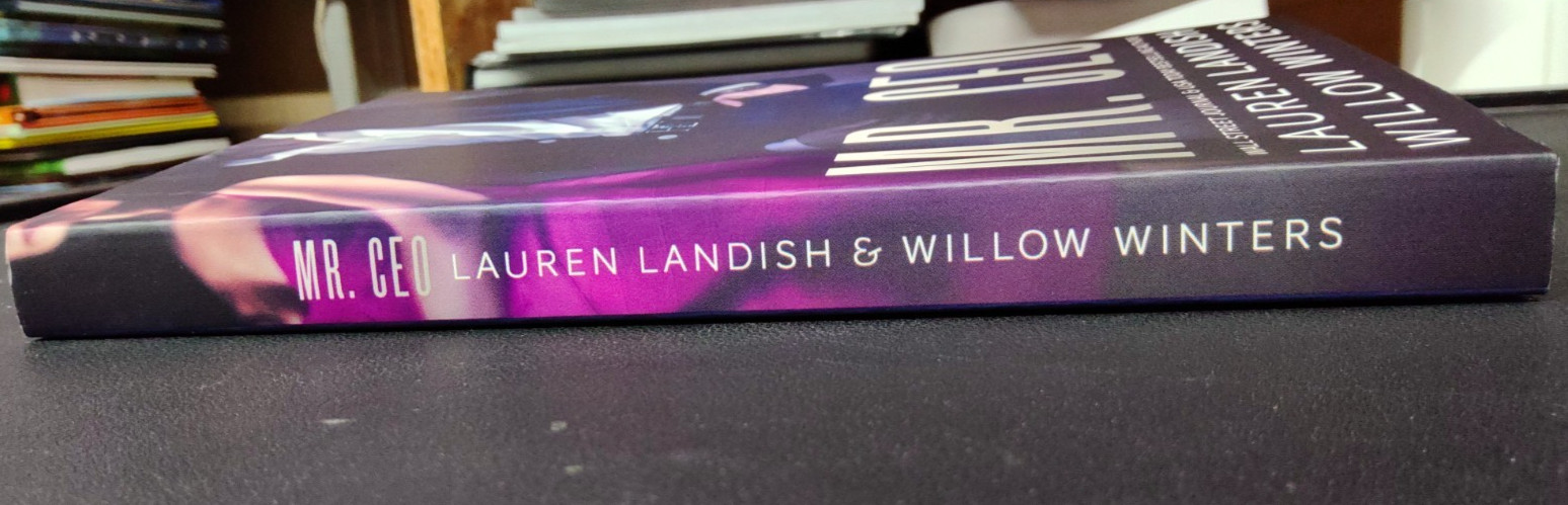 Mr. CEO by Lauren Landish & Willow Winters 2016 Paperback Signed